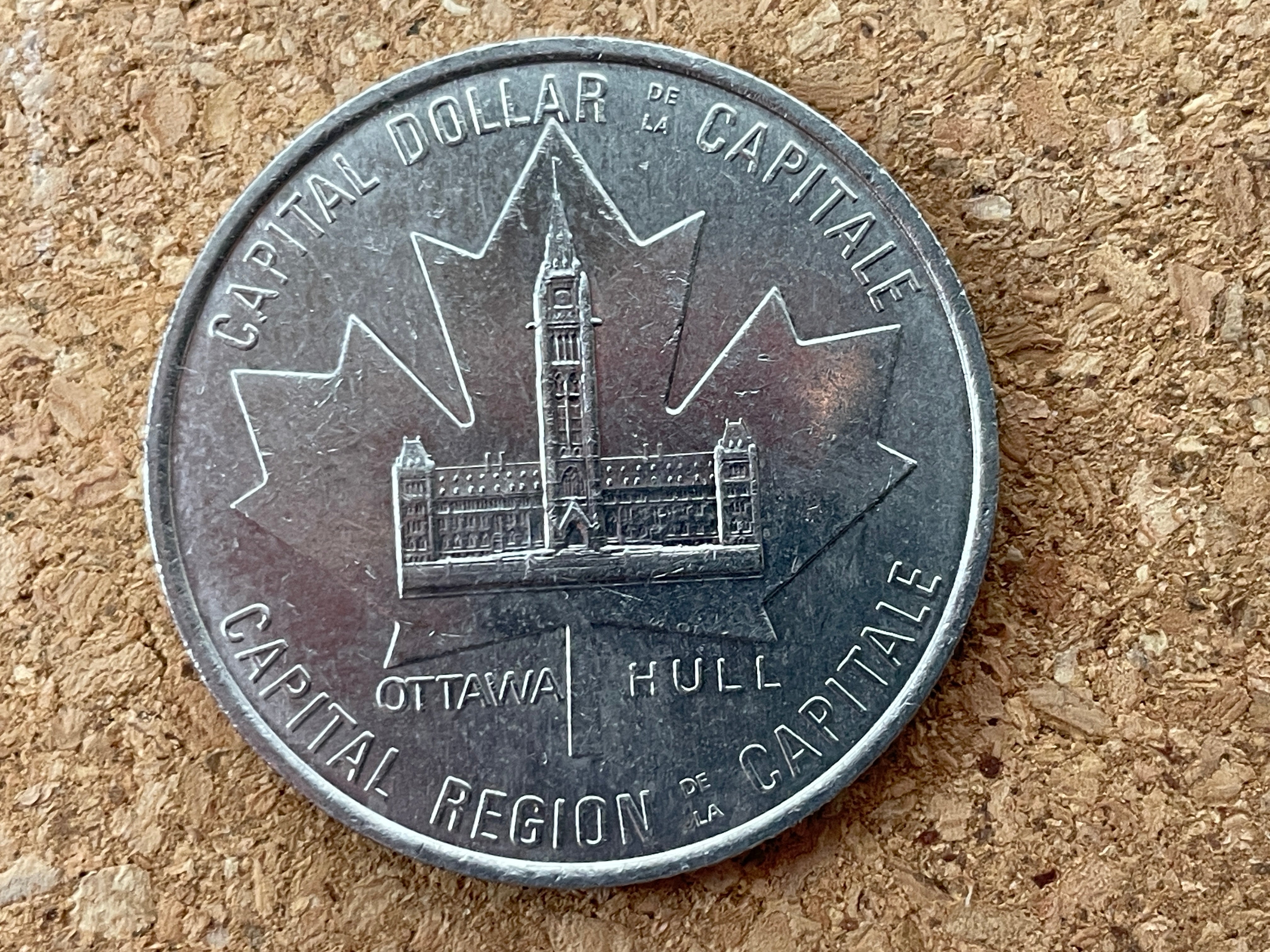 Dollar commercial Ottawa-Hull 1984 – Souvenir de la région de la capitale no 4 – Lot de 14 pièces