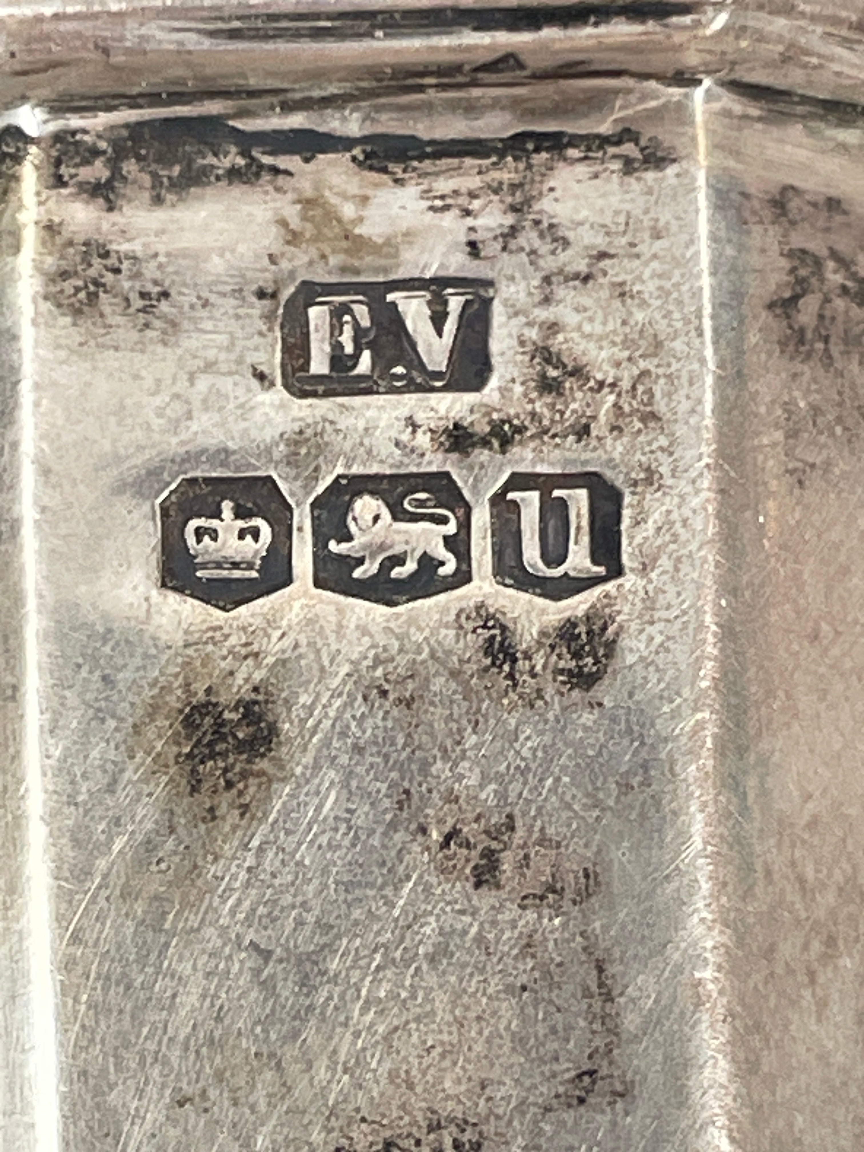 1937 English Sterling Silver Sugar Caster (Muffineer) – Edward Viner, Sheffield