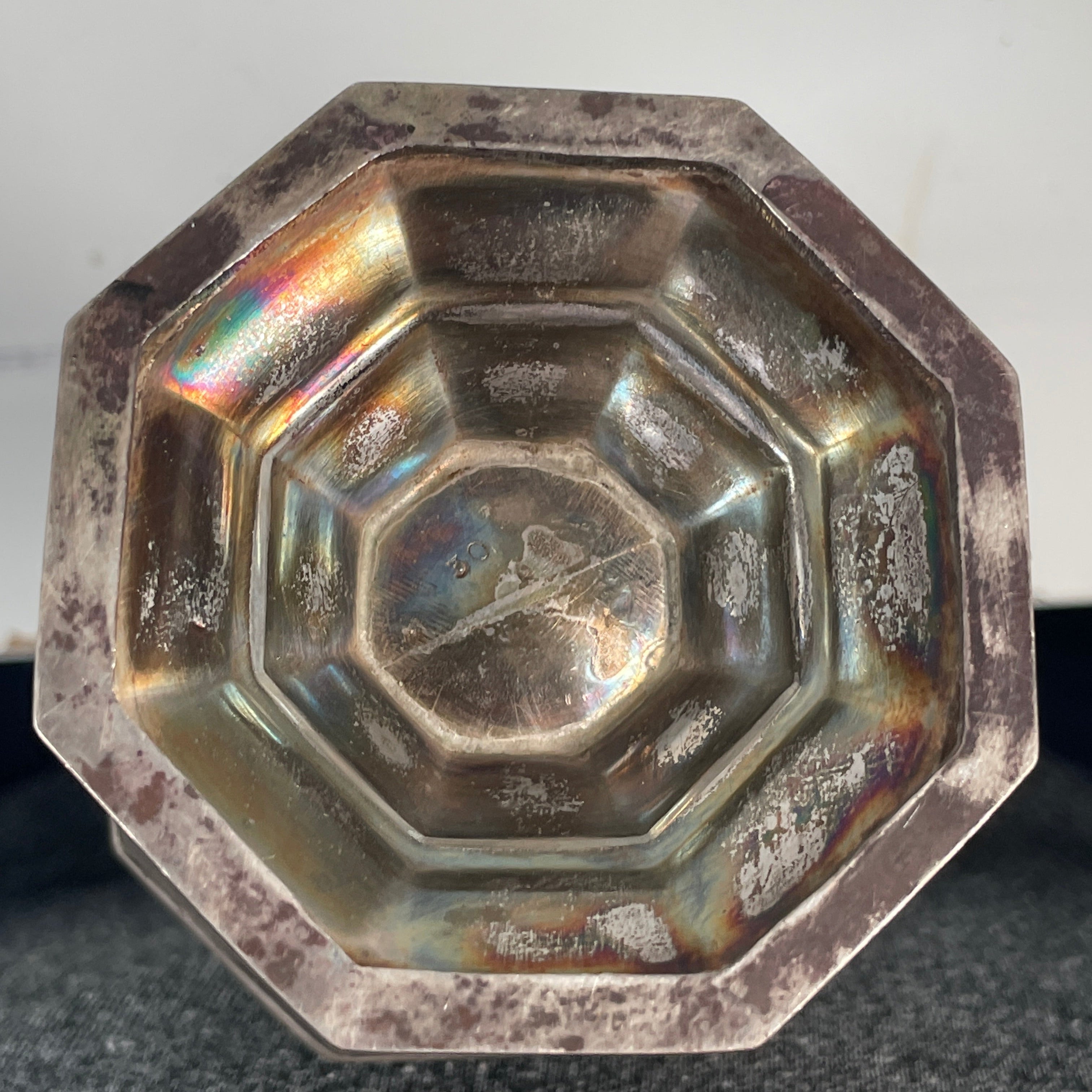 1937 English Sterling Silver Sugar Caster (Muffineer) – Edward Viner, Sheffield