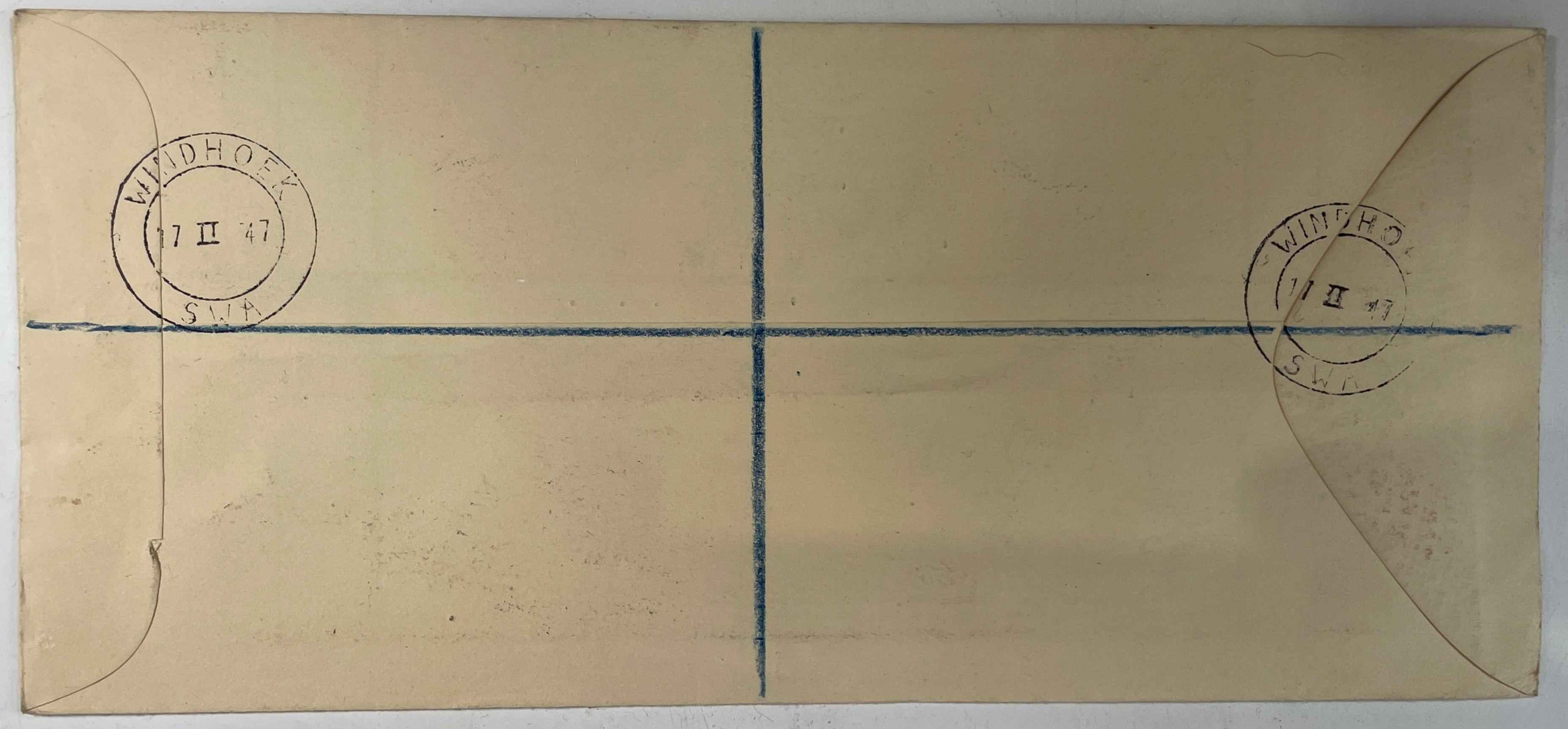 1947 Royal Visit FDC – South Africa & SWA Overprint Stamps