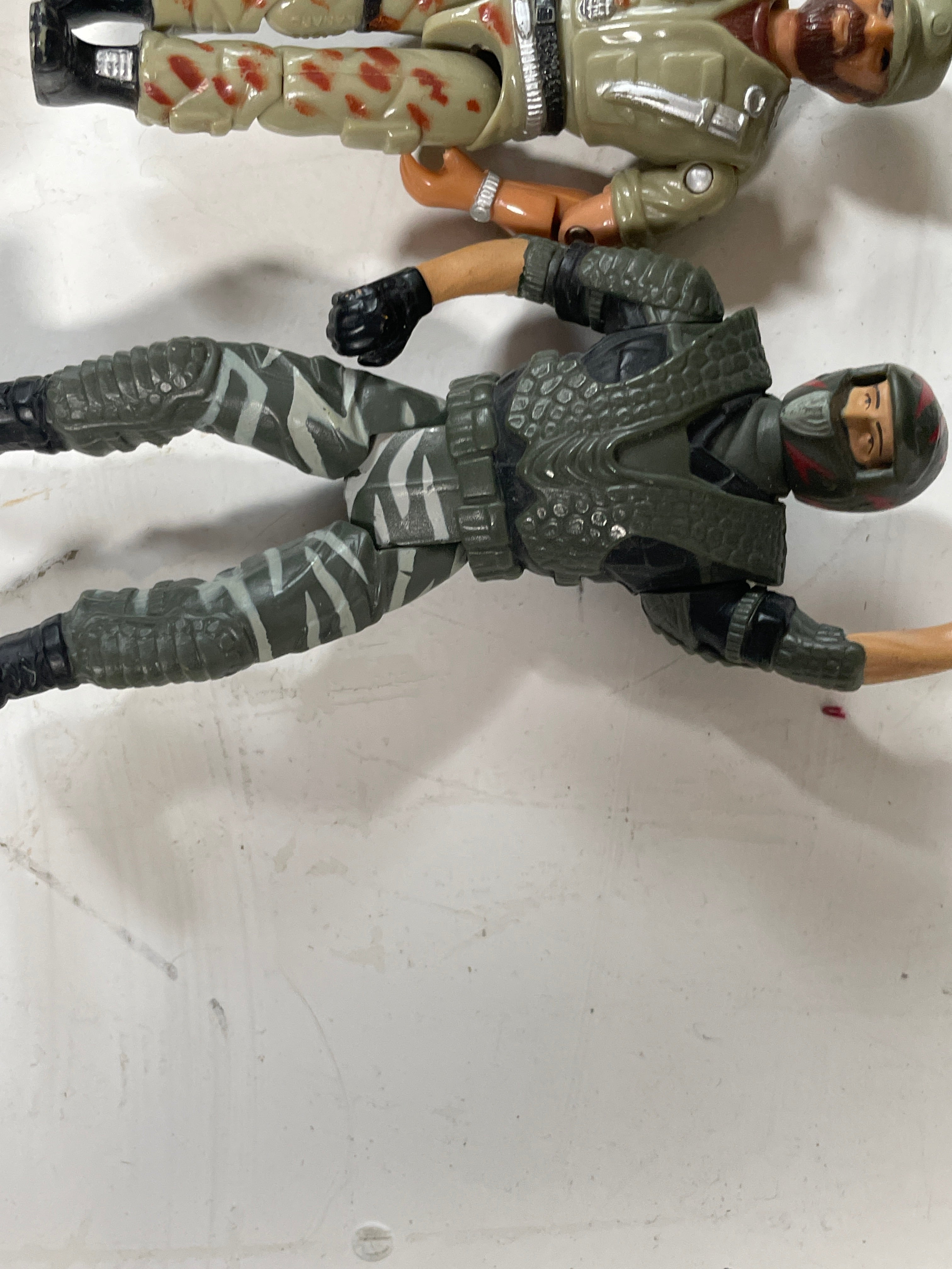 Vintage 1996 Lanard World Force APC – 6 GI Joe-Style Figures – Éco