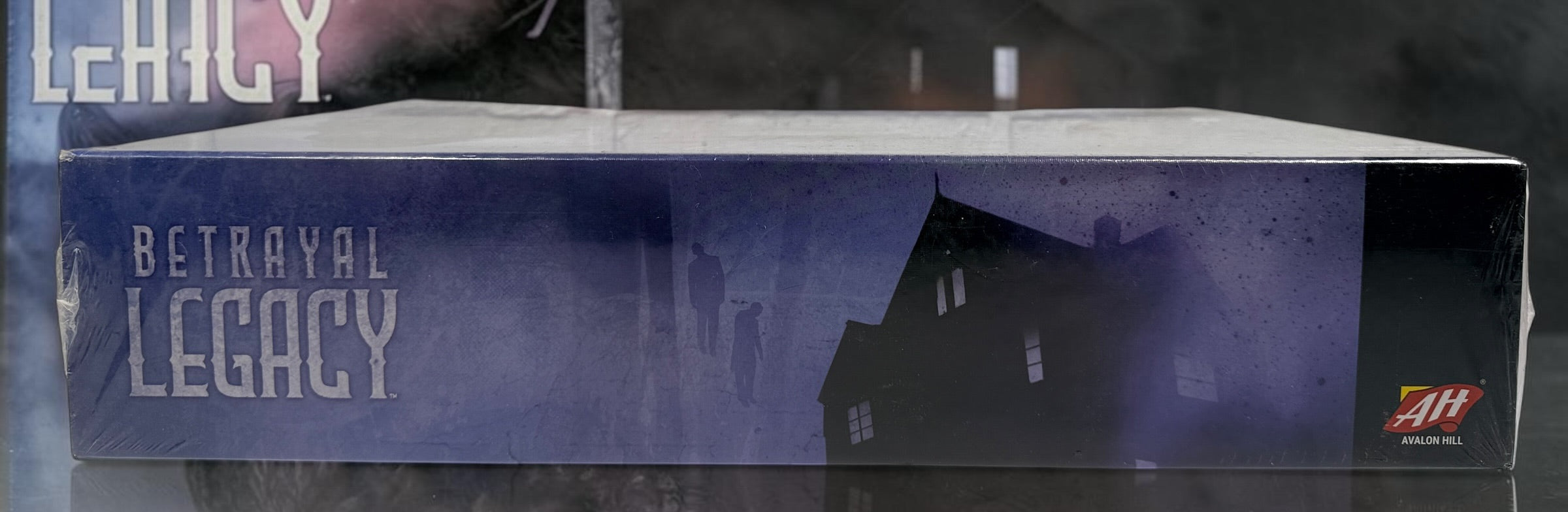 Factory sealed Betrayal Legacy board game by Avalon Hill. Complete unopened horror strategy campaign game with original shrink wrap. Great for collectors and game nights