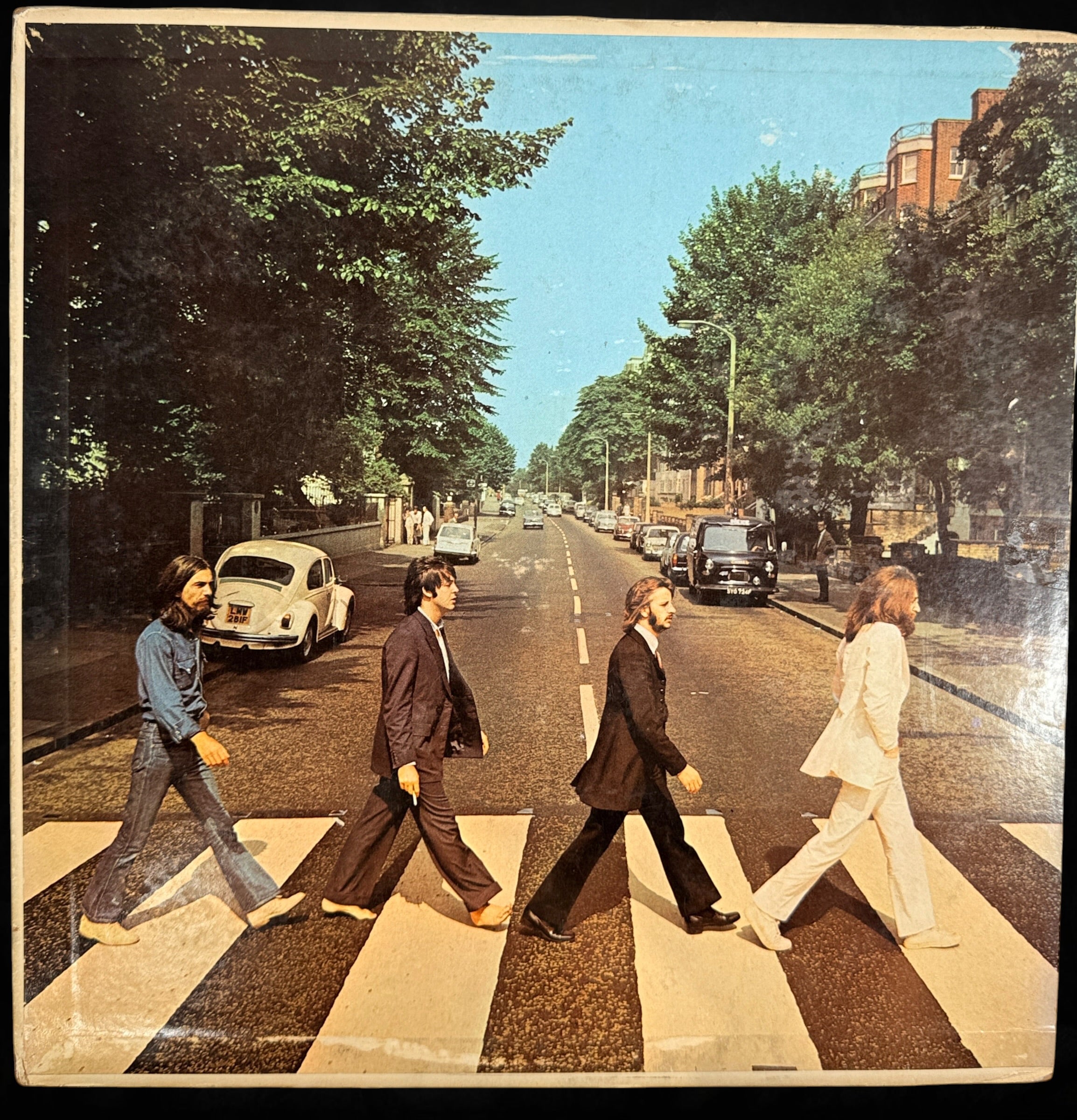 Original Indian pressing of The Beatles Abbey Road on Apple Records PCS 7088. Rare EMI India stereo LP with iconic cover, highly collectible for Beatles fans worldwide.