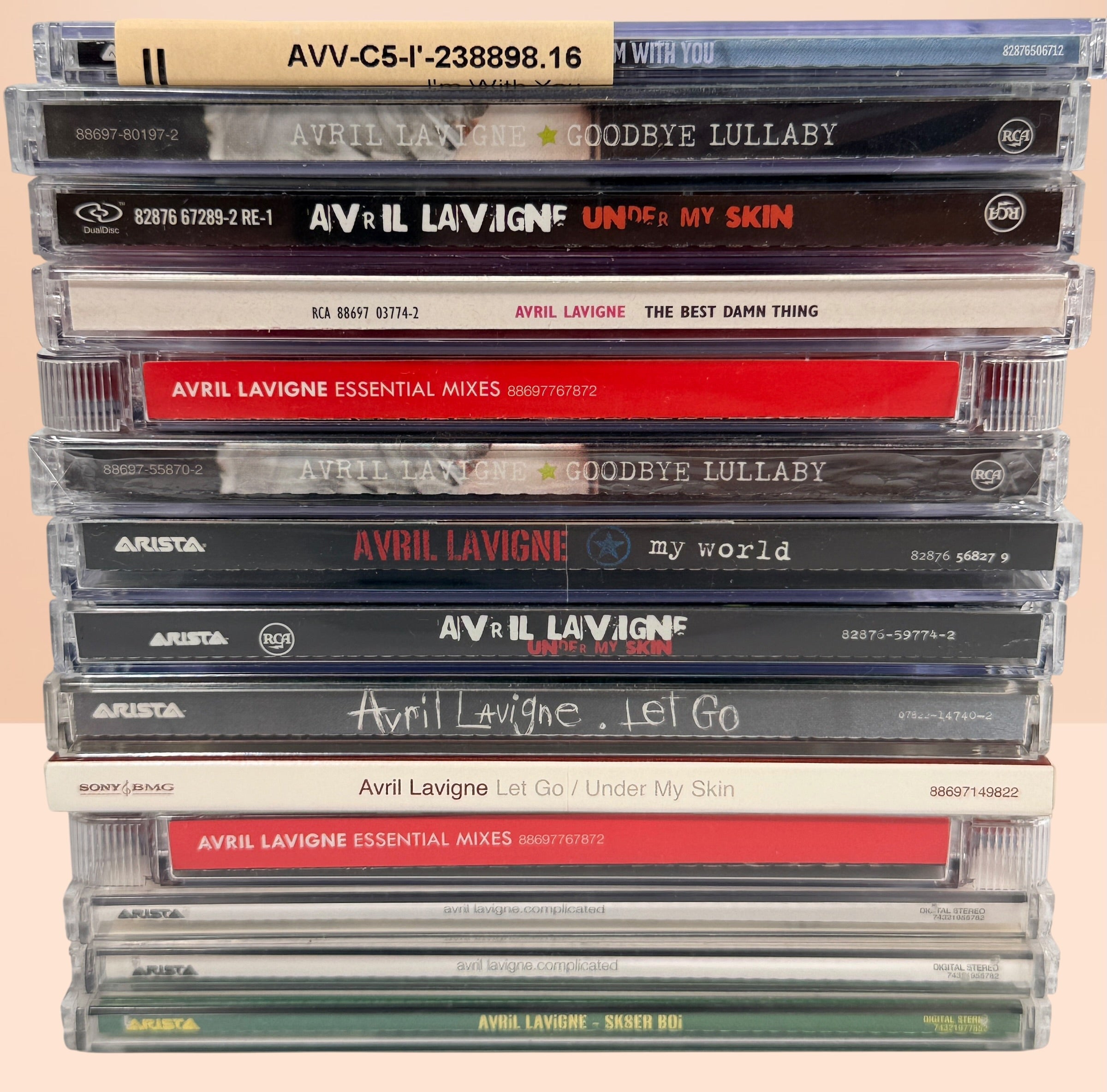Avril Lavigne CD Collection Lot, 14 CDs, 2 Factory Sealed – Éco
