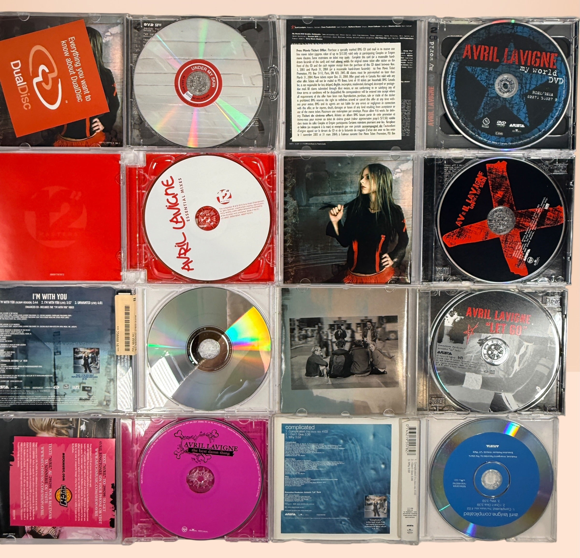 Avril Lavigne CD Collection Lot, 14 CDs, 2 Factory Sealed – Éco
