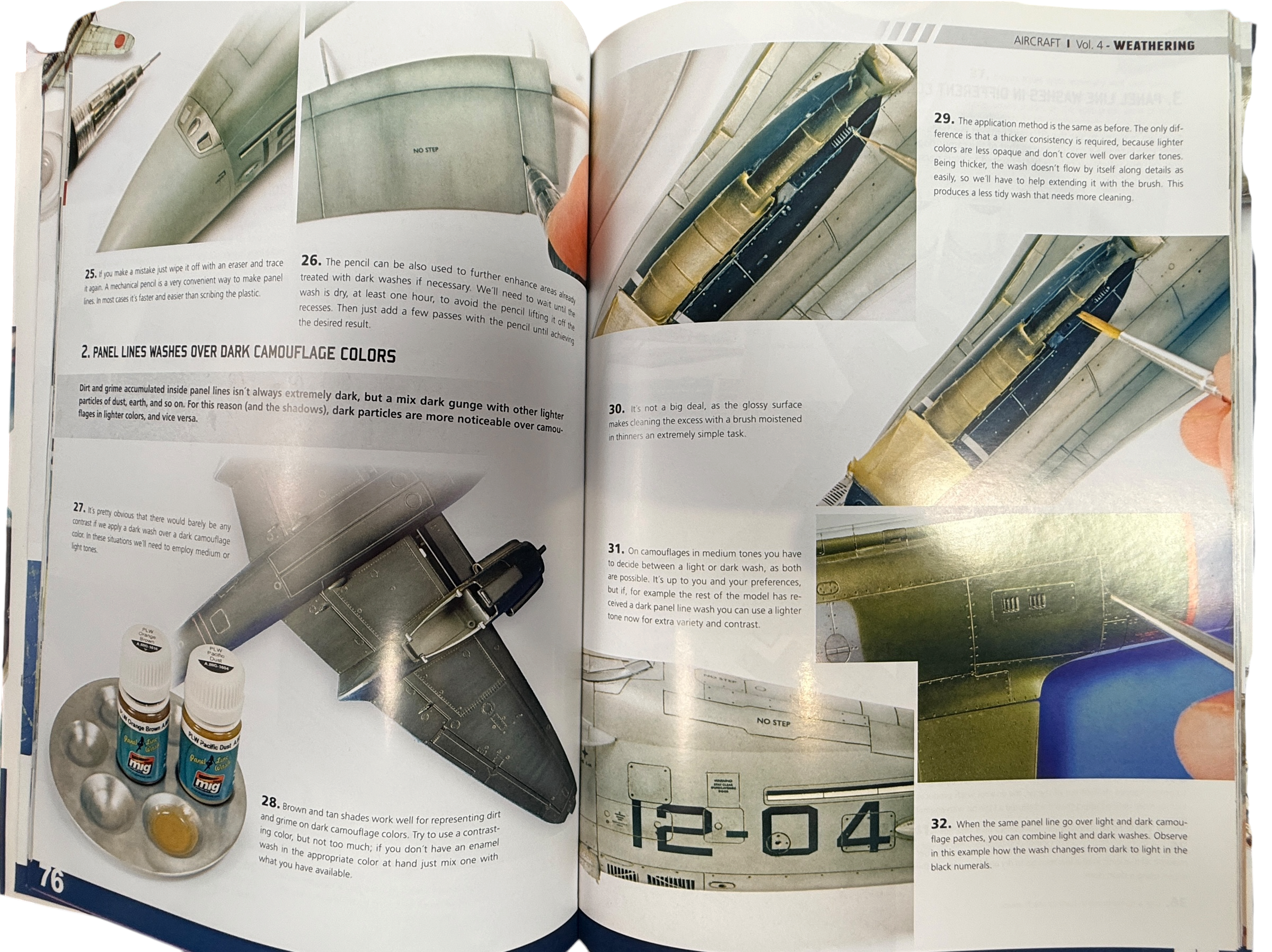Complete 6-volume Encyclopedia of Aircraft Modelling Techniques by Diego Quijano. AMMO of Mig Jimenez aircraft modelling reference book set, printed in Spain.