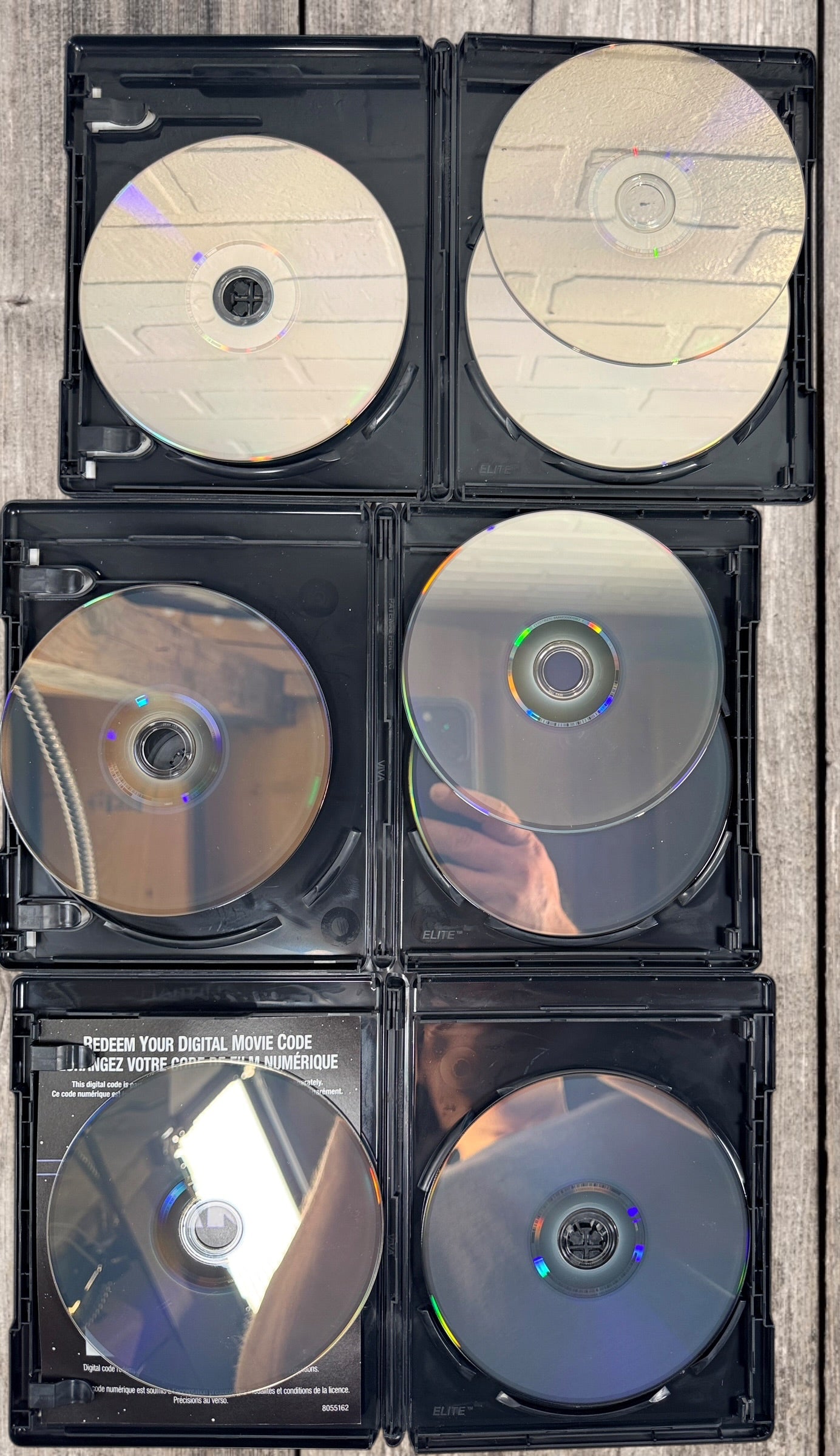 Complete 11-movie Star Wars 4K Ultra HD Blu-ray collection with original slipcovers, including Rogue One and Solo. Official Disney releases in excellent pre-owned condition.
