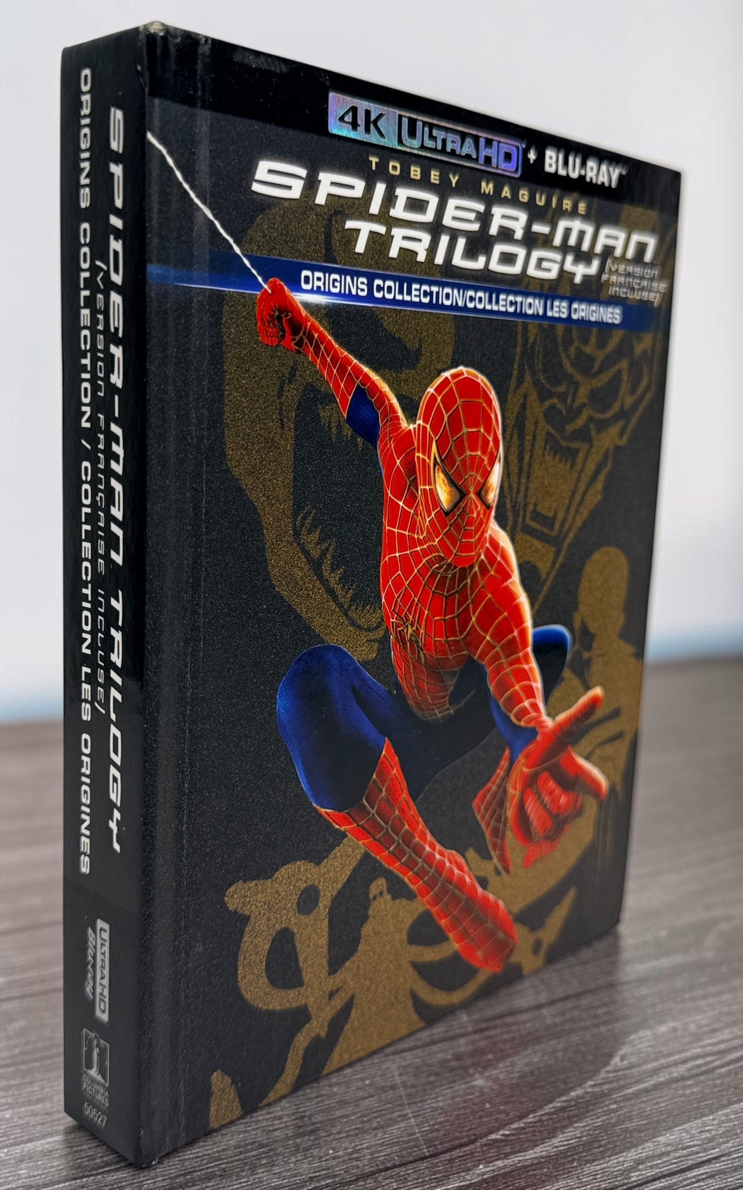 Spider-Man, Trilogy 4K UHD Blu-ray, Digibook Origins Collection