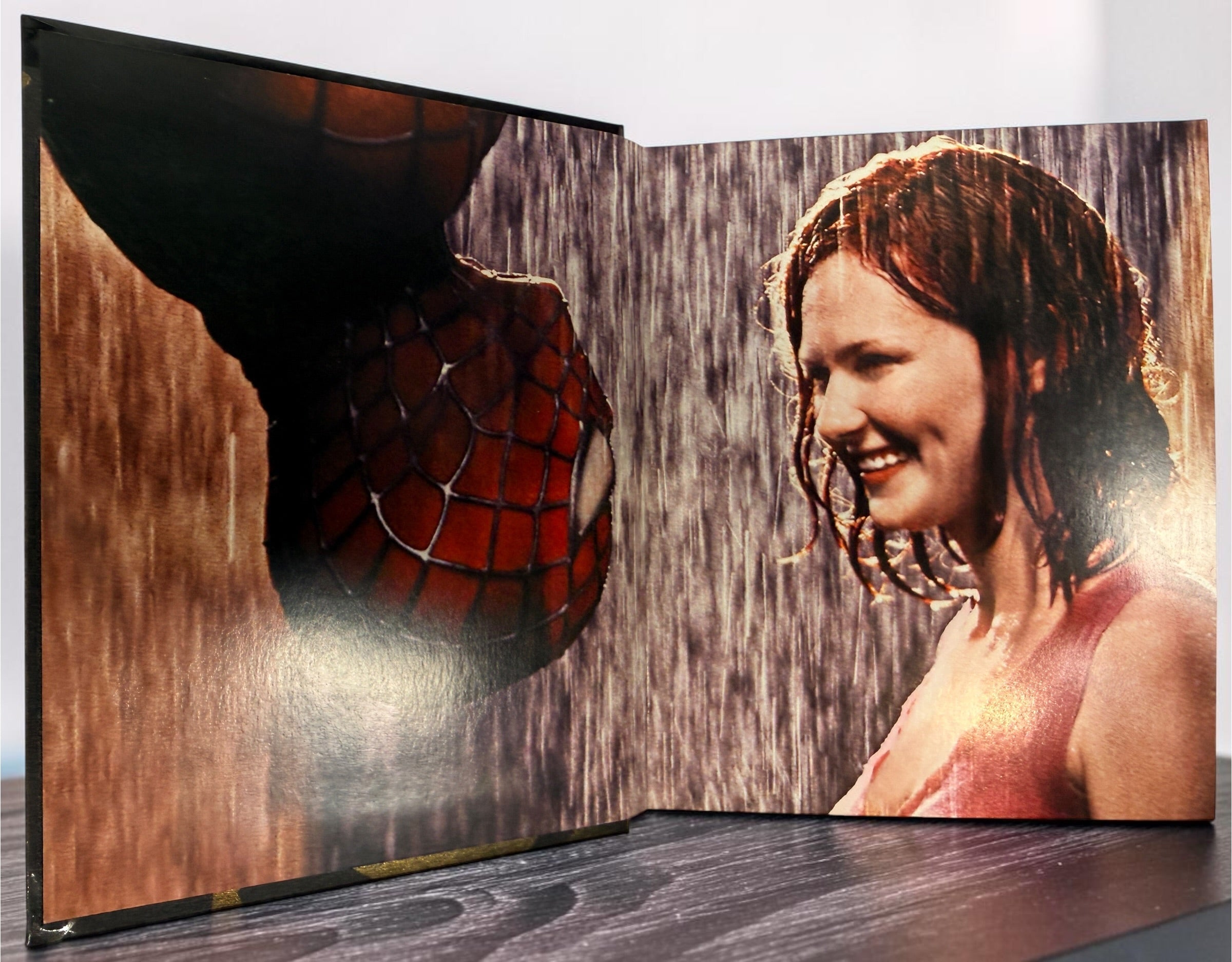 Complete Spider-Man Trilogy Origins Collection Digibook with 4K Ultra HD and Blu-ray discs plus bonus disc. Premium Tobey Maguire collector’s edition.