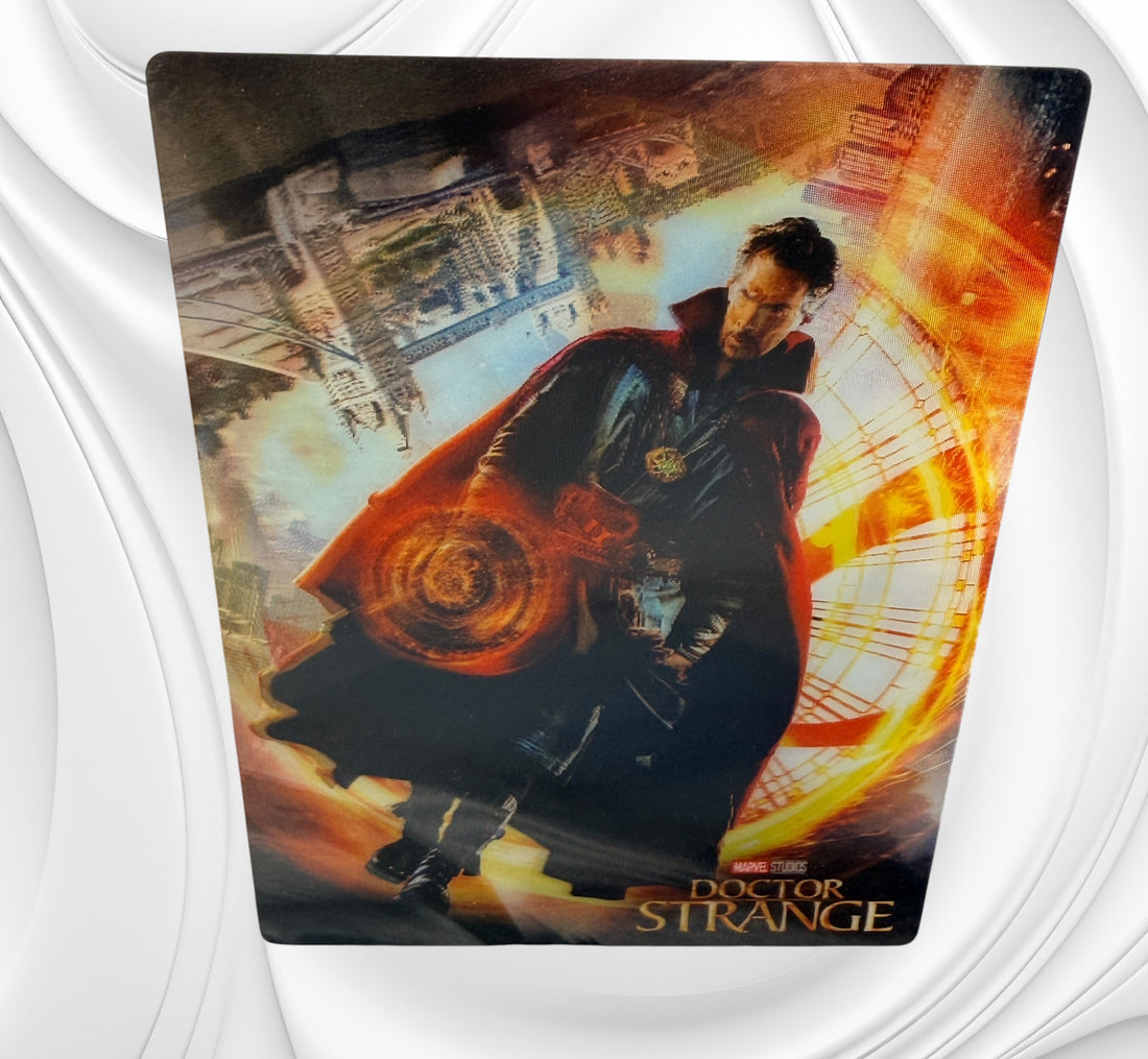 Complete 9-movie Marvel and X-Men collection featuring 4K Ultra HD, Blu-ray and Blu-ray 3D editions. Includes Logan, Hulk, Black Widow, Doctor Strange and more.