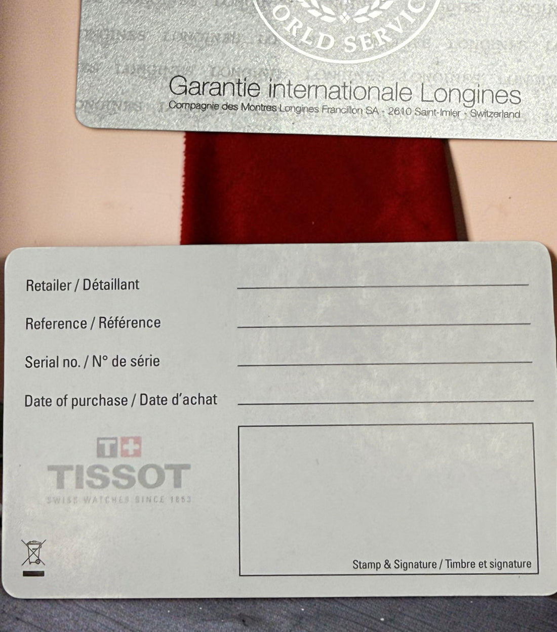 Rare Tissot T-Race MotoGP 2007 Limited Edition chronograph No. 1700/7002 with original helmet case, manuals, warranty card, and circuit medallions. Complete collector set.