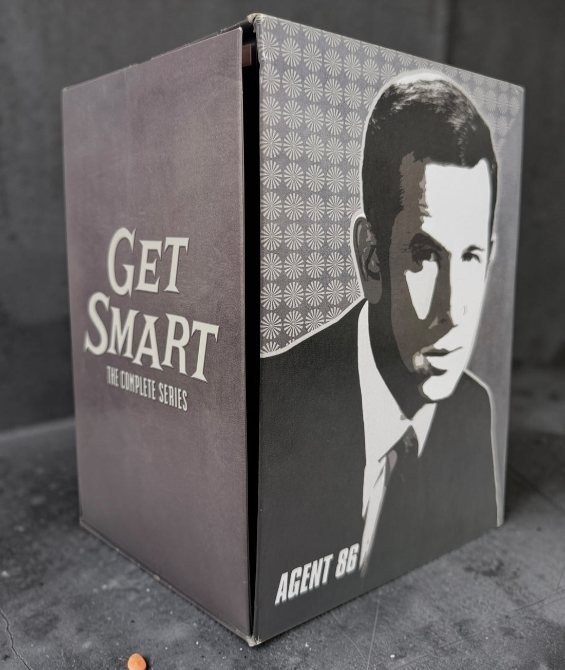 Complete Get Smart: The Complete Series DVD box set with all 5 seasons and 25 discs. Classic Don Adams spy comedy in original HBO collector’s slipcase.
