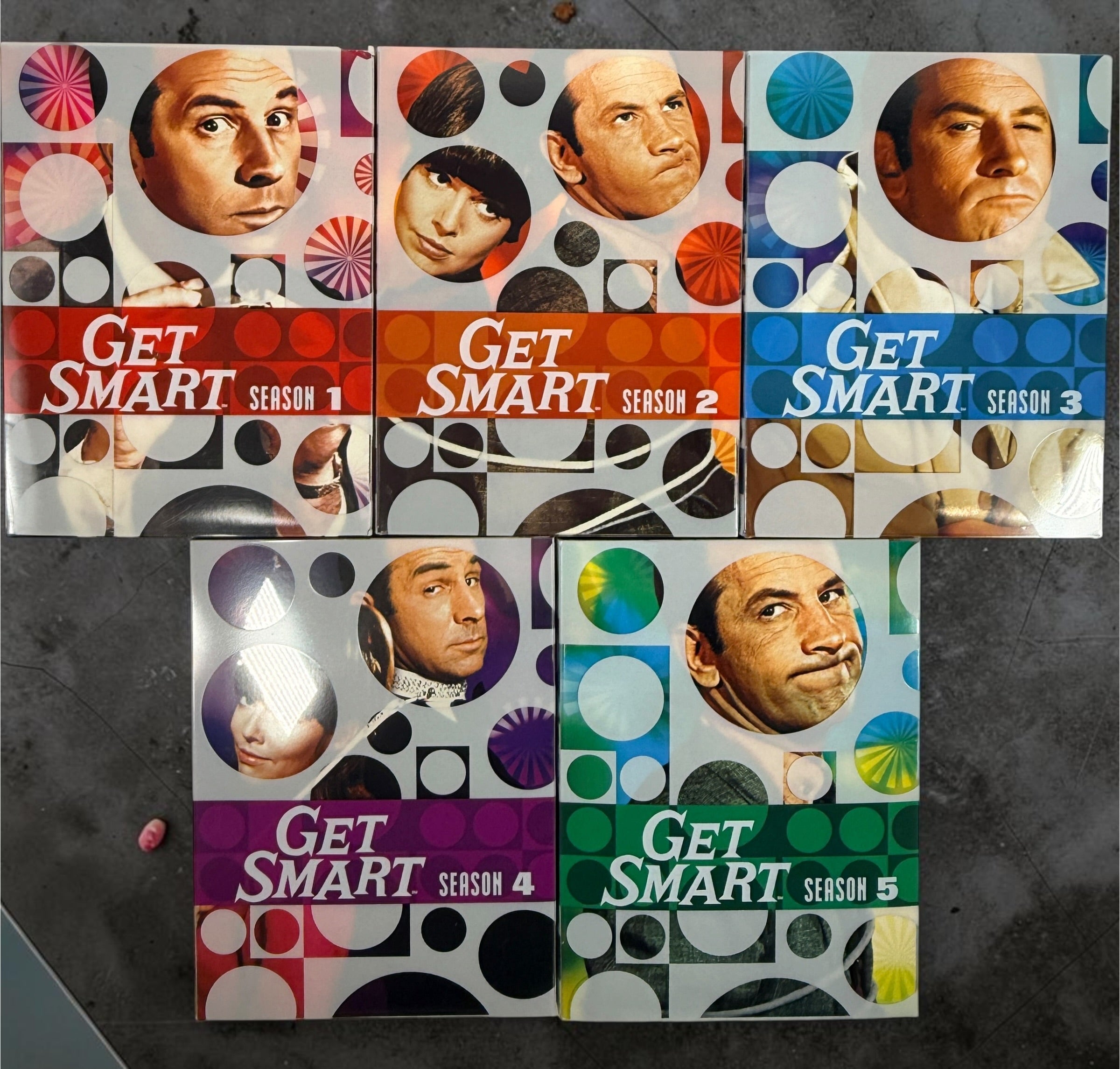 未使用・未開封品) Get Smart Complete Dvd Box Set [Import anglais