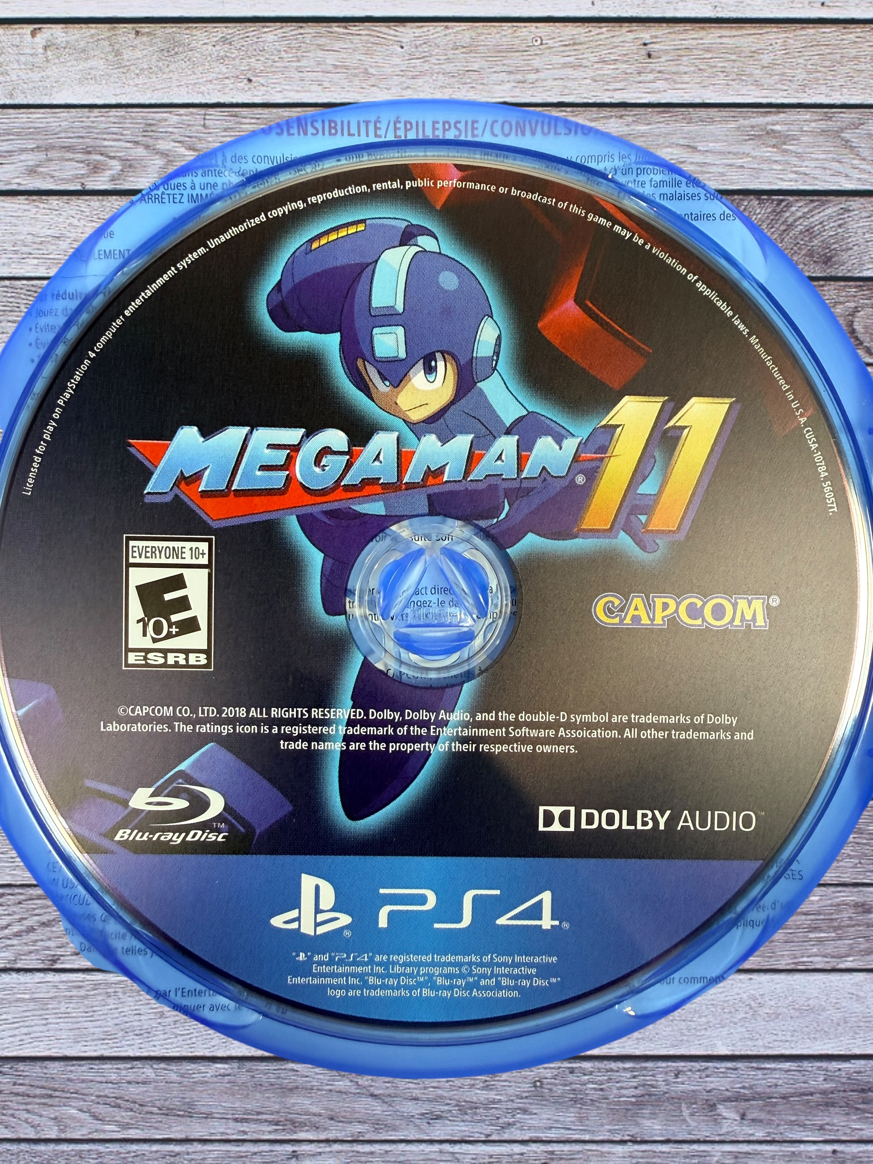 Complete PS4 copy of Mega Man 11 by Capcom. Includes original case, artwork, insert and tested game disc. Classic platform action for PlayStation 4.