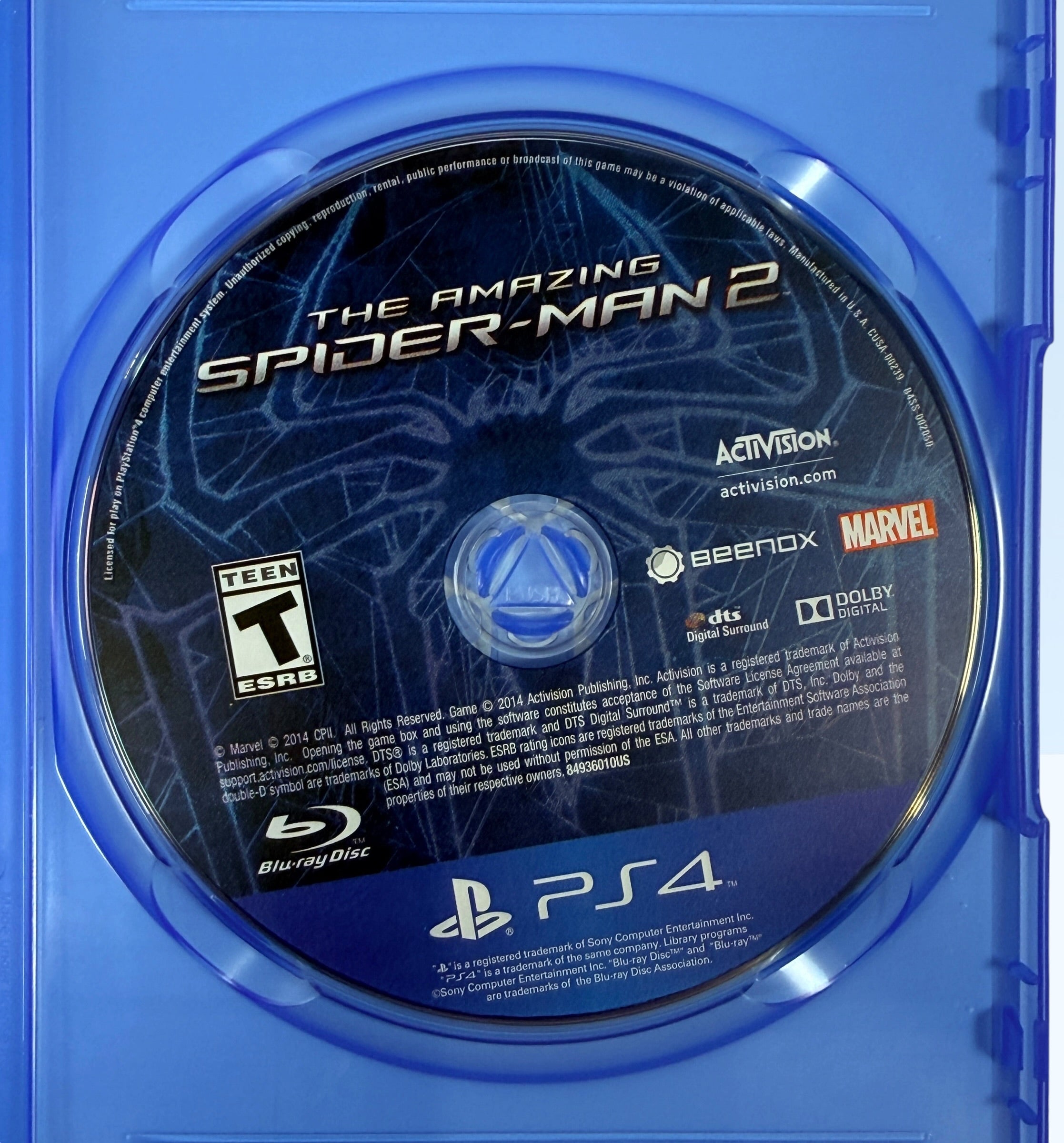 Own the rare physical PS4 edition of The Amazing Spider-Man 2. Complete with case and disc, tested and fully working. A collectible Marvel Activision release.