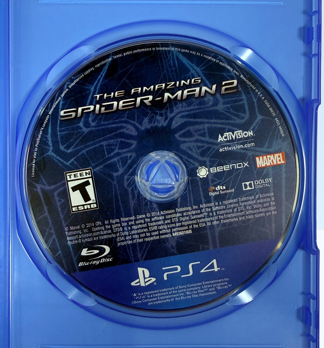 Own the rare physical PS4 edition of The Amazing Spider-Man 2. Complete with case and disc, tested and fully working. A collectible Marvel Activision release.