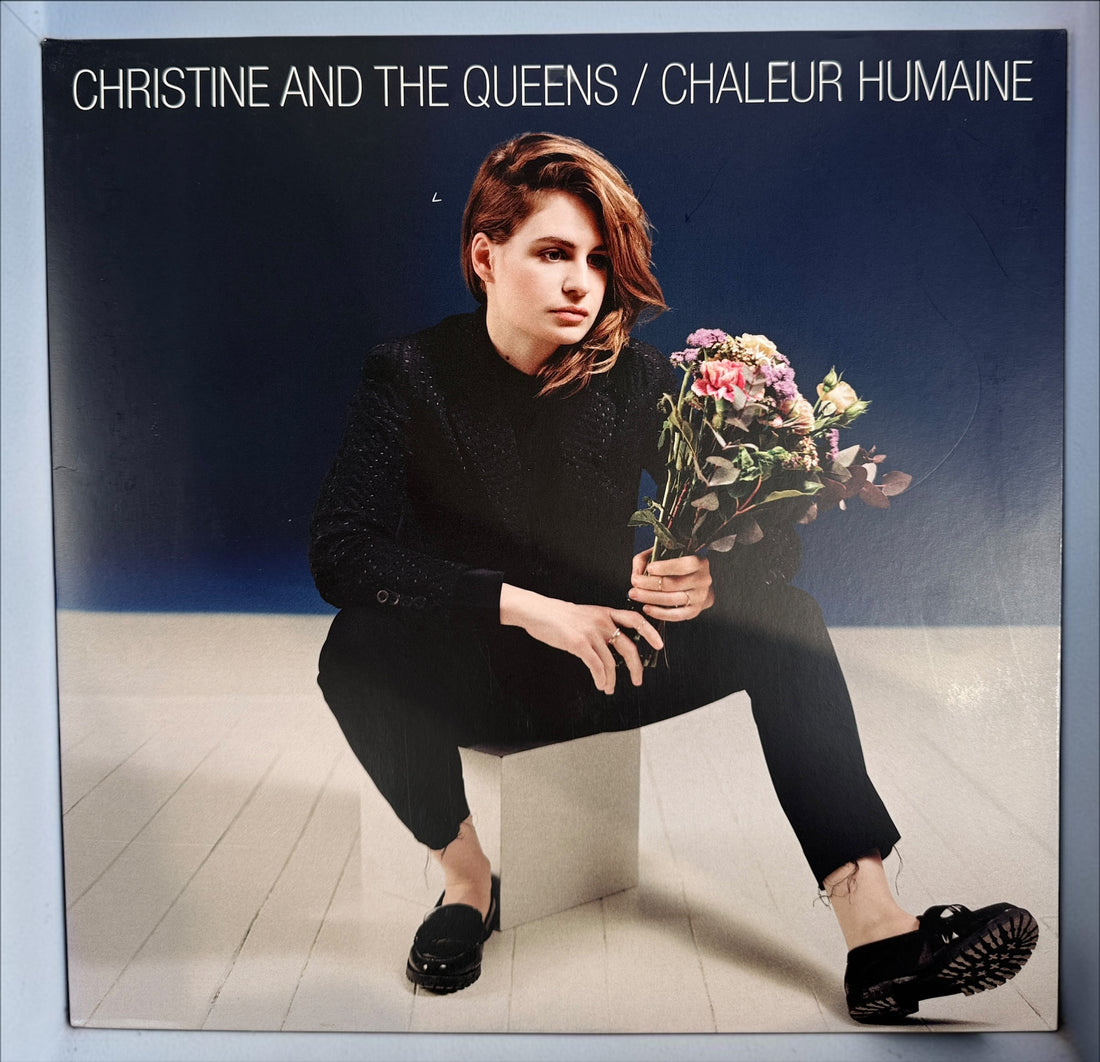 Original 2016 Christine and the Queens Chaleur Humaine clear vinyl LP on Because Music. French gatefold pressing with original artwork. Very good condition.