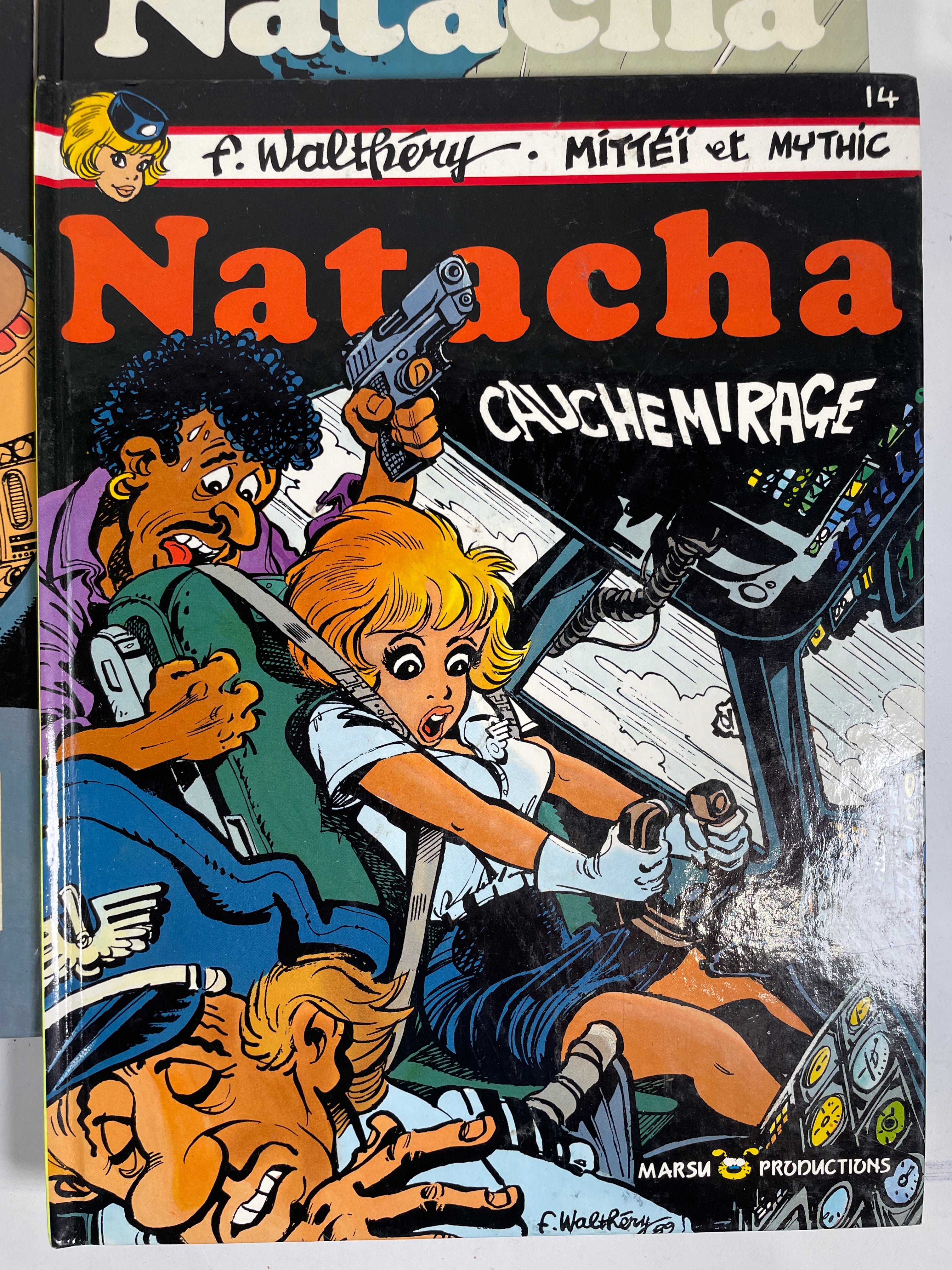 Coffret BD Vintage Natacha – Tomes 2, 7 à 12 et 14, Dupuis &amp; Marsu Productions