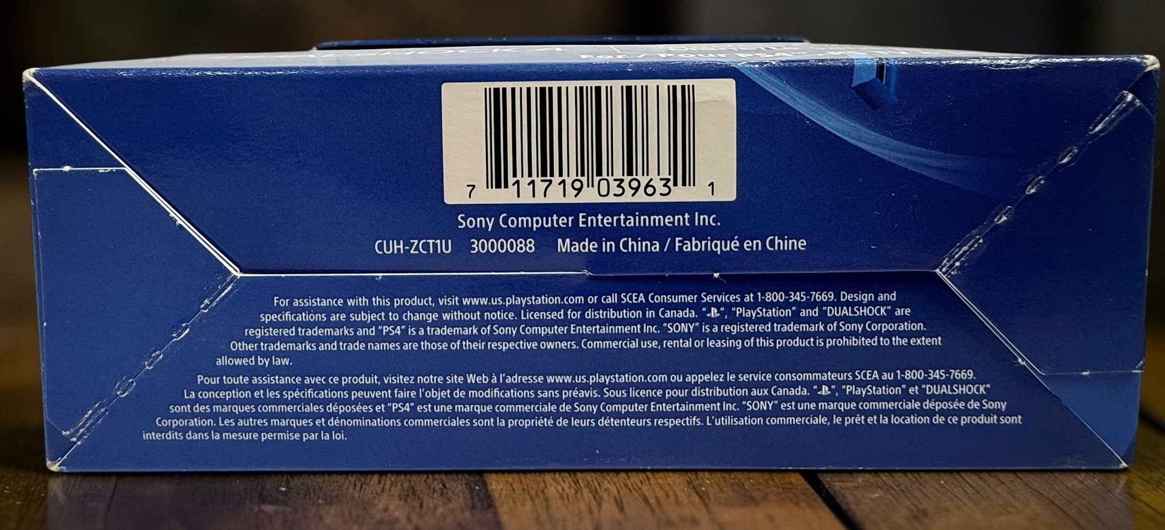 Authentic Sony DualShock 4 Wave Blue wireless controller for PS4. Complete in box with original packaging and manual. Tested OEM controller in excellent condition.