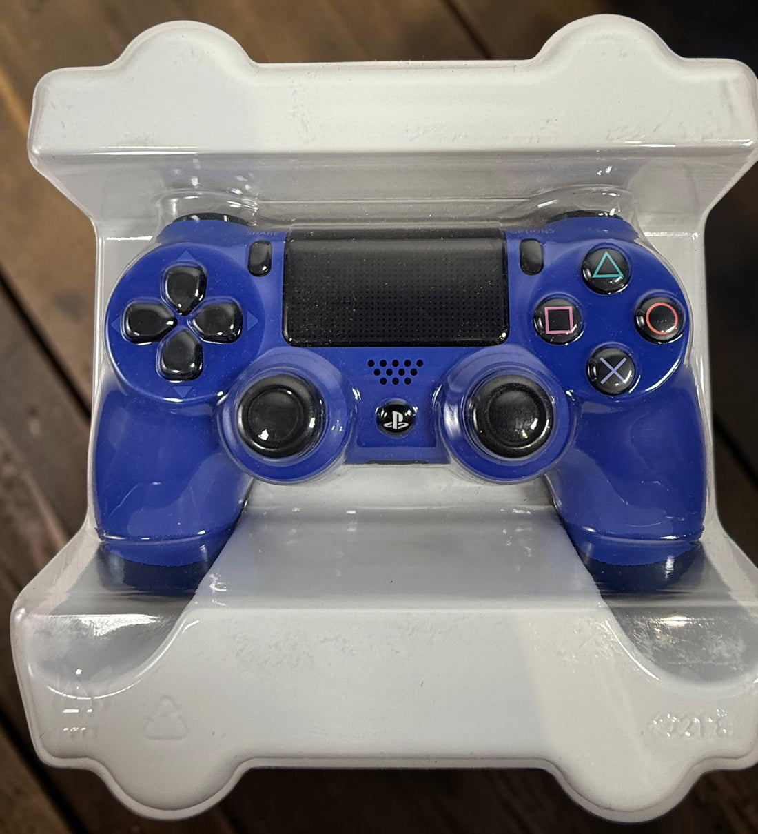 Authentic Sony DualShock 4 Wave Blue wireless controller for PS4. Complete in box with original packaging and manual. Tested OEM controller in excellent condition.