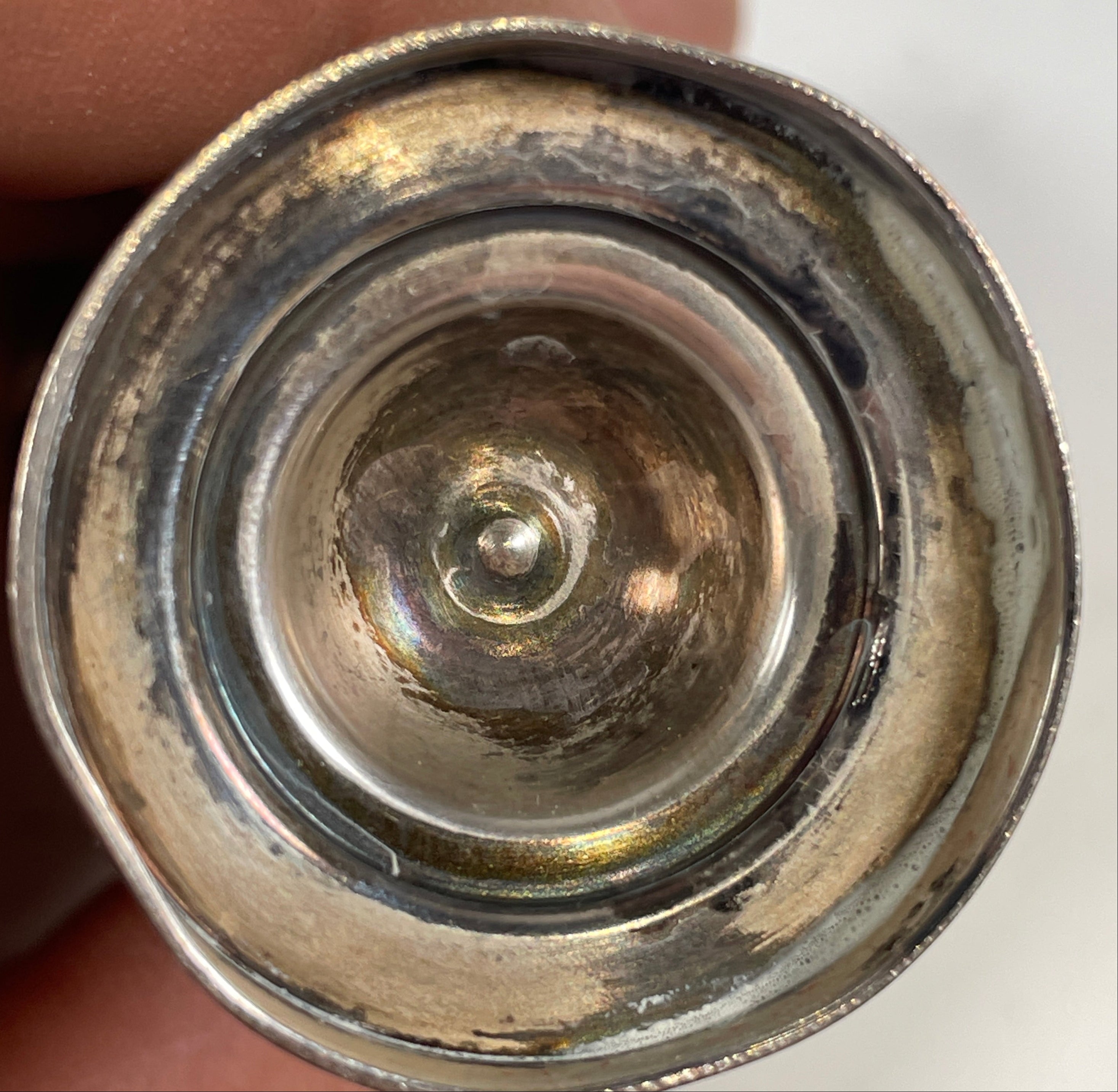 Vintage 1940s Sterling Salt & Pepper Shakers – Atomic Age Design