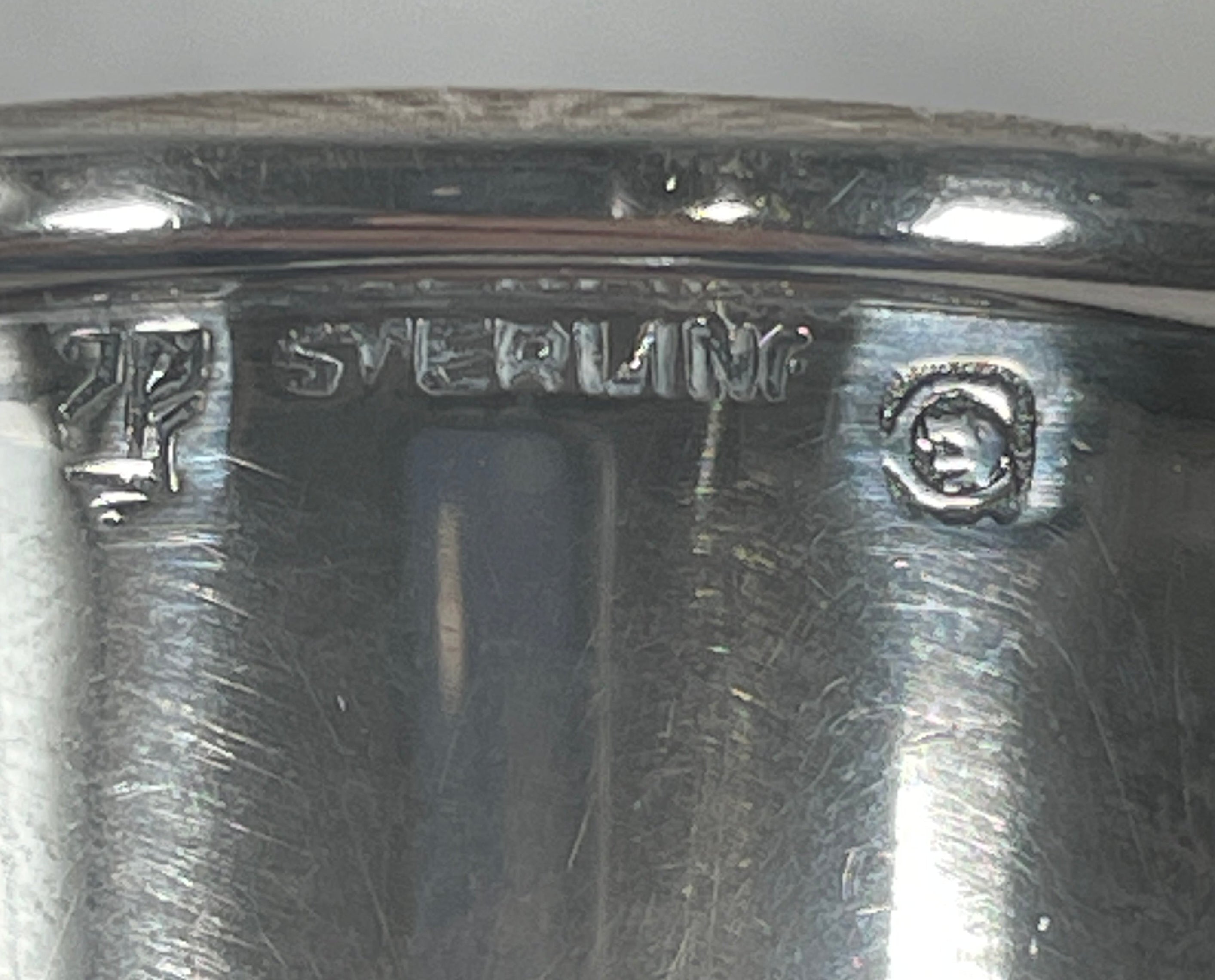 Vintage 1940s Sterling Salt & Pepper Shakers – Atomic Age Design