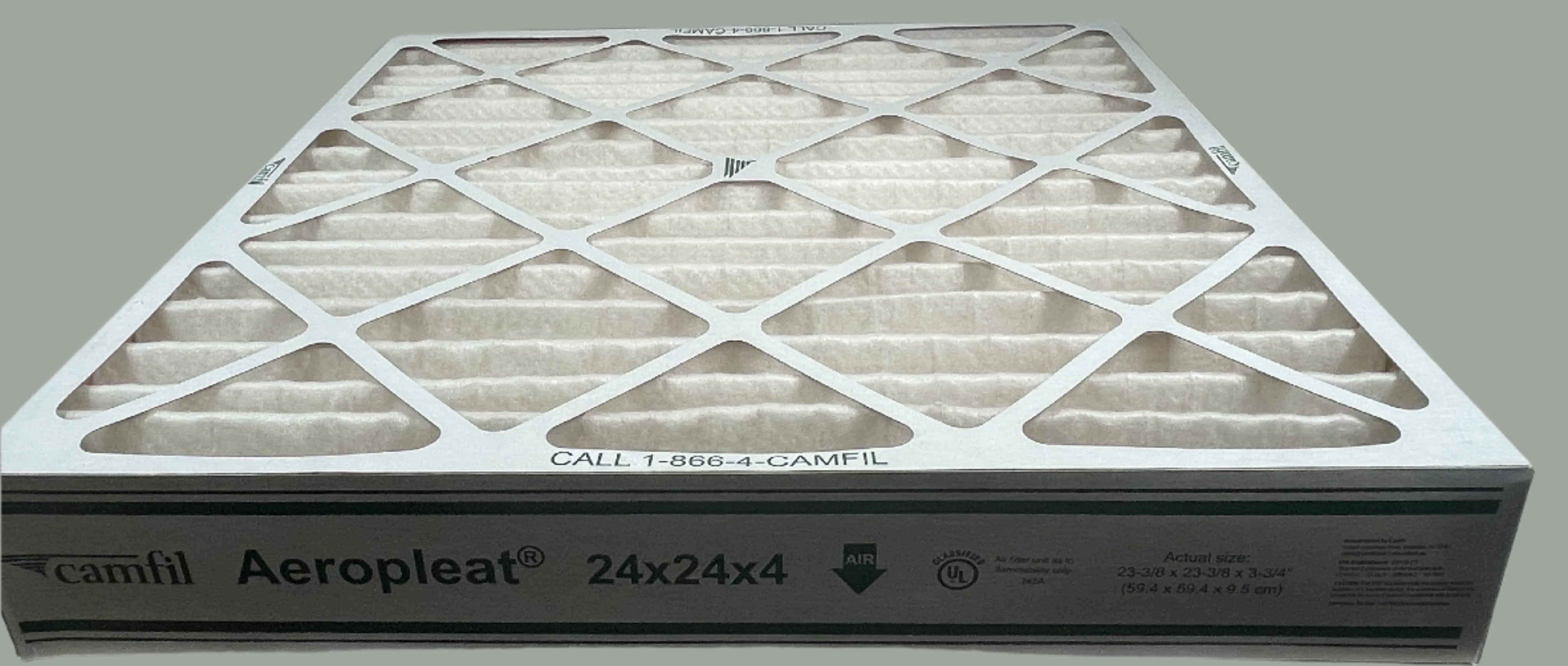 Camfil Aeropleat III Air Filter – 24x24x4 – MERV 8
