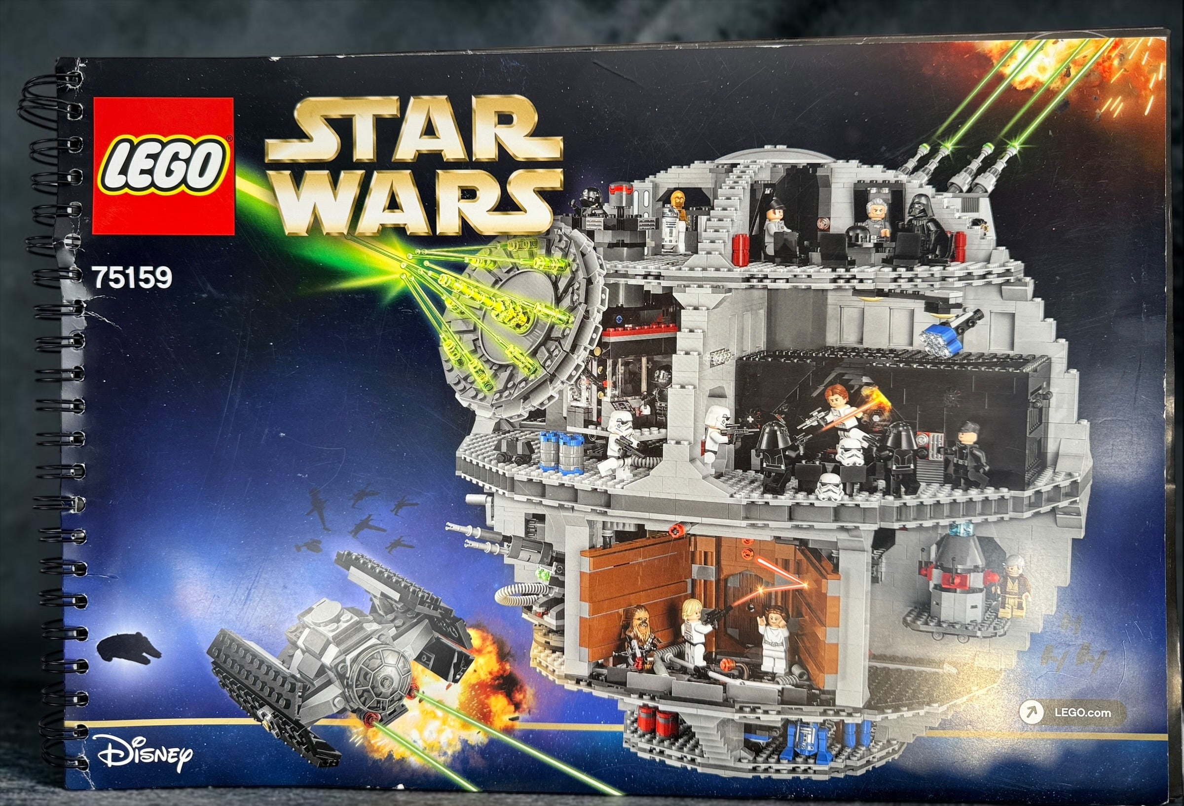 LEGO Star Wars 75159 Death Star – Original Instruction Manual Only
