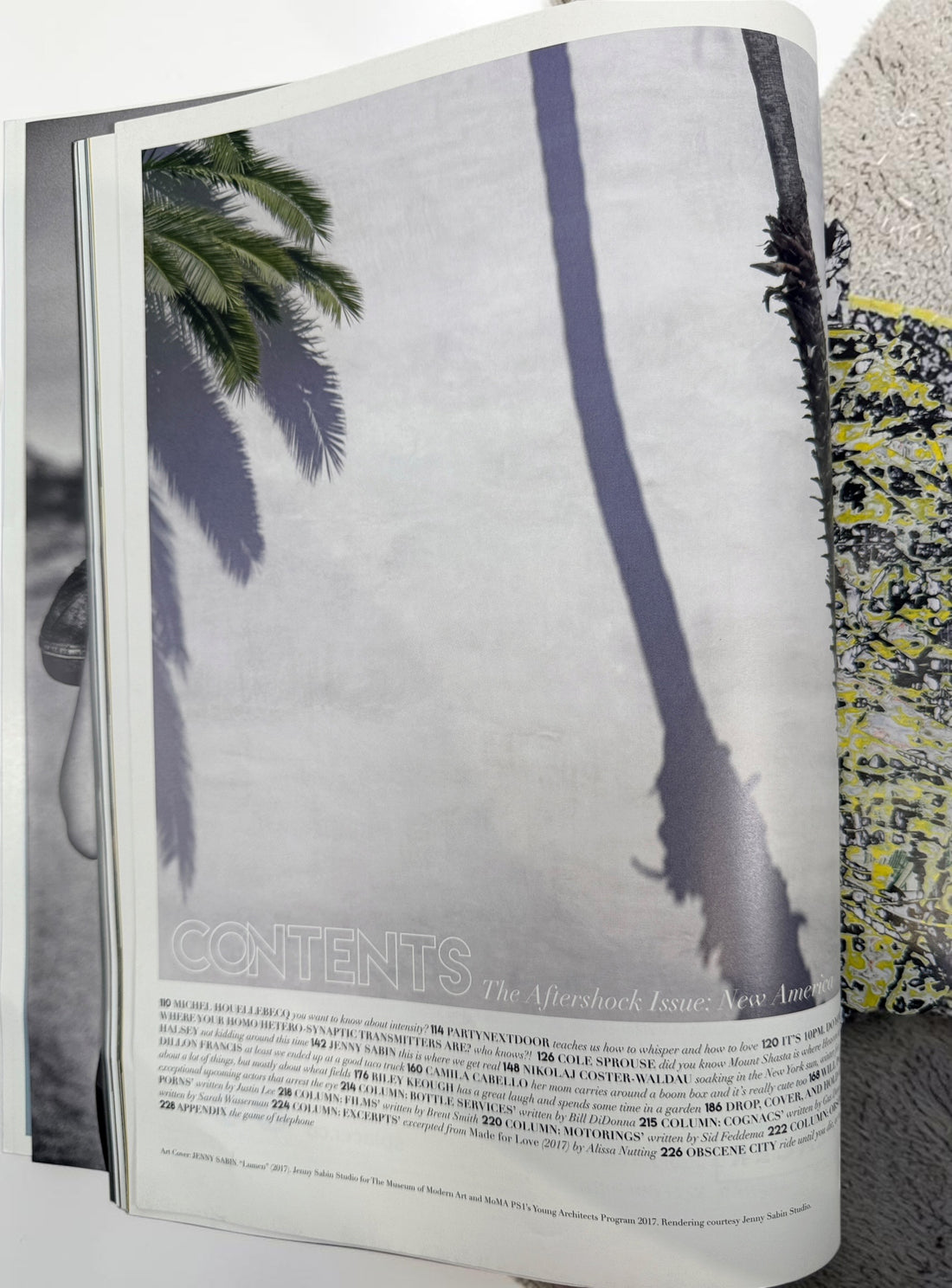 Shop Flaunt Magazine No. 155 from 2017, The Aftershock Issue featuring Halsey, with Camila Cabello, Cole Sprouse, Riley Keough and more.