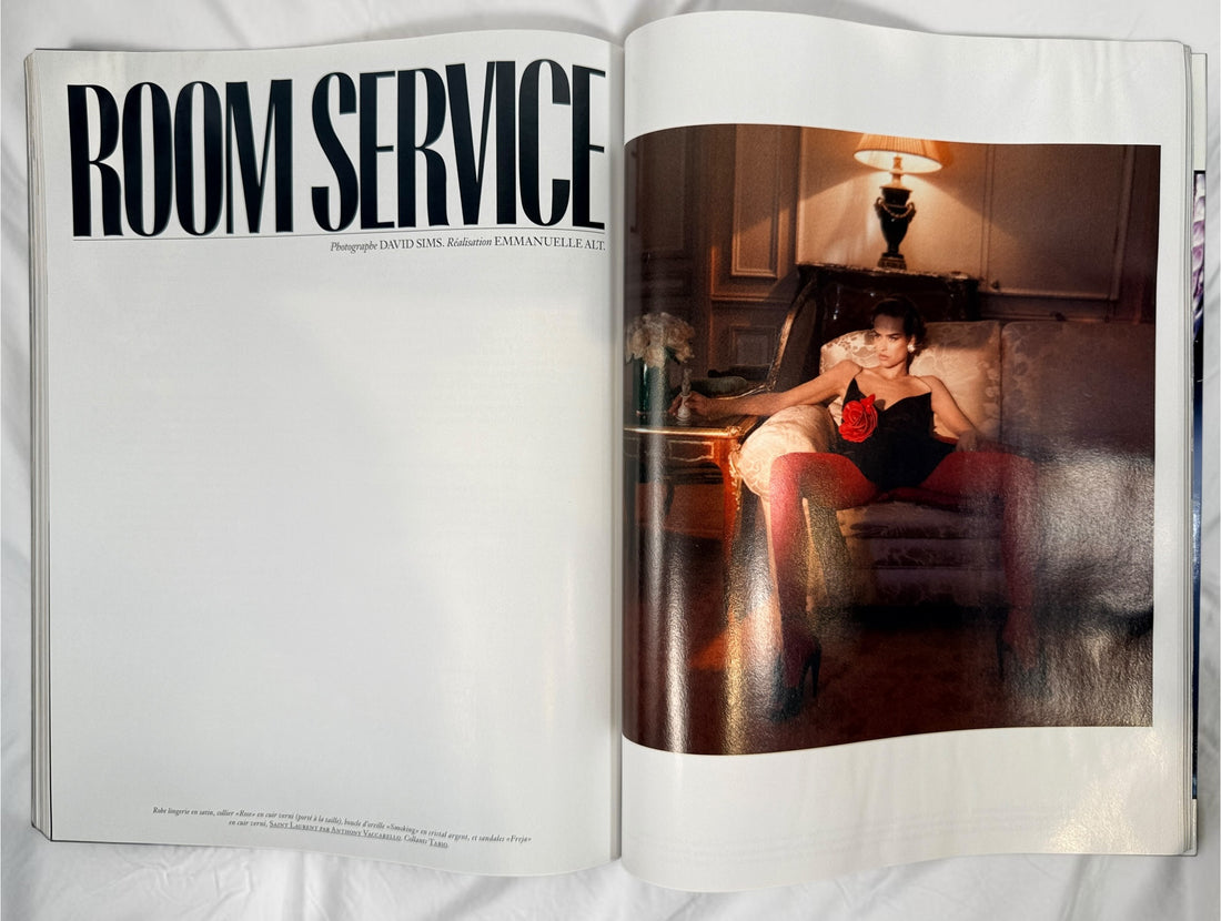 Vogue Paris October 2017 No. 981 featuring Cara Delevingne photographed by David Sims. Collectible French fashion magazine with editorials and luxury ads.