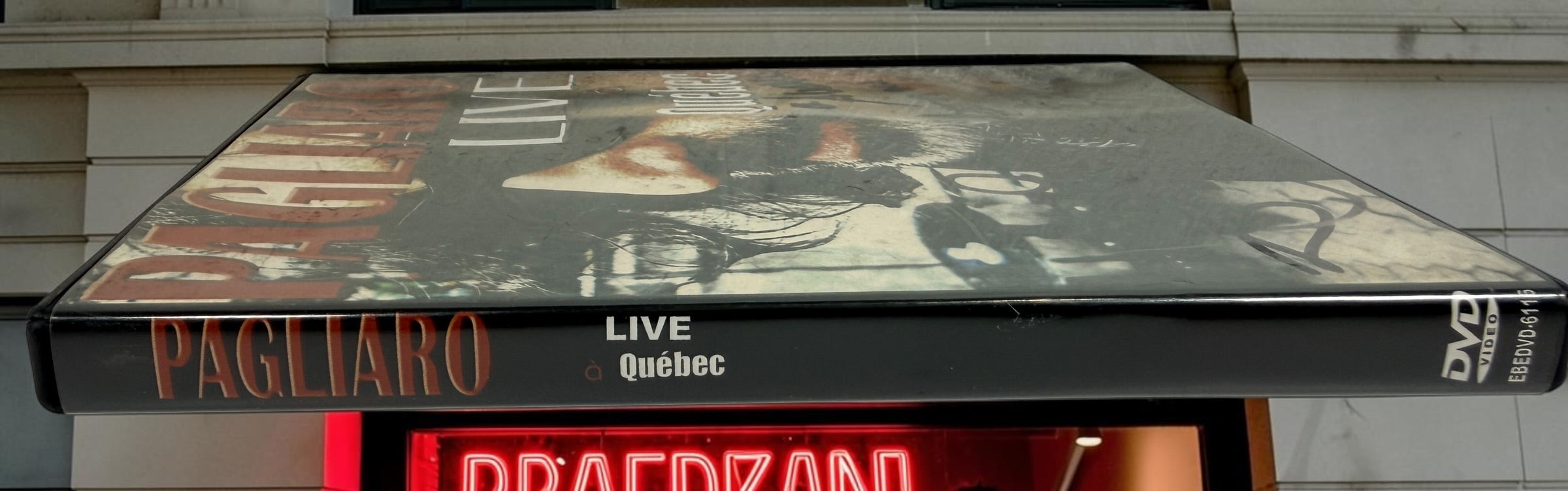 Michel Pagliaro, Live à Québec, 2005 DVD – Signed Copy. – Éco