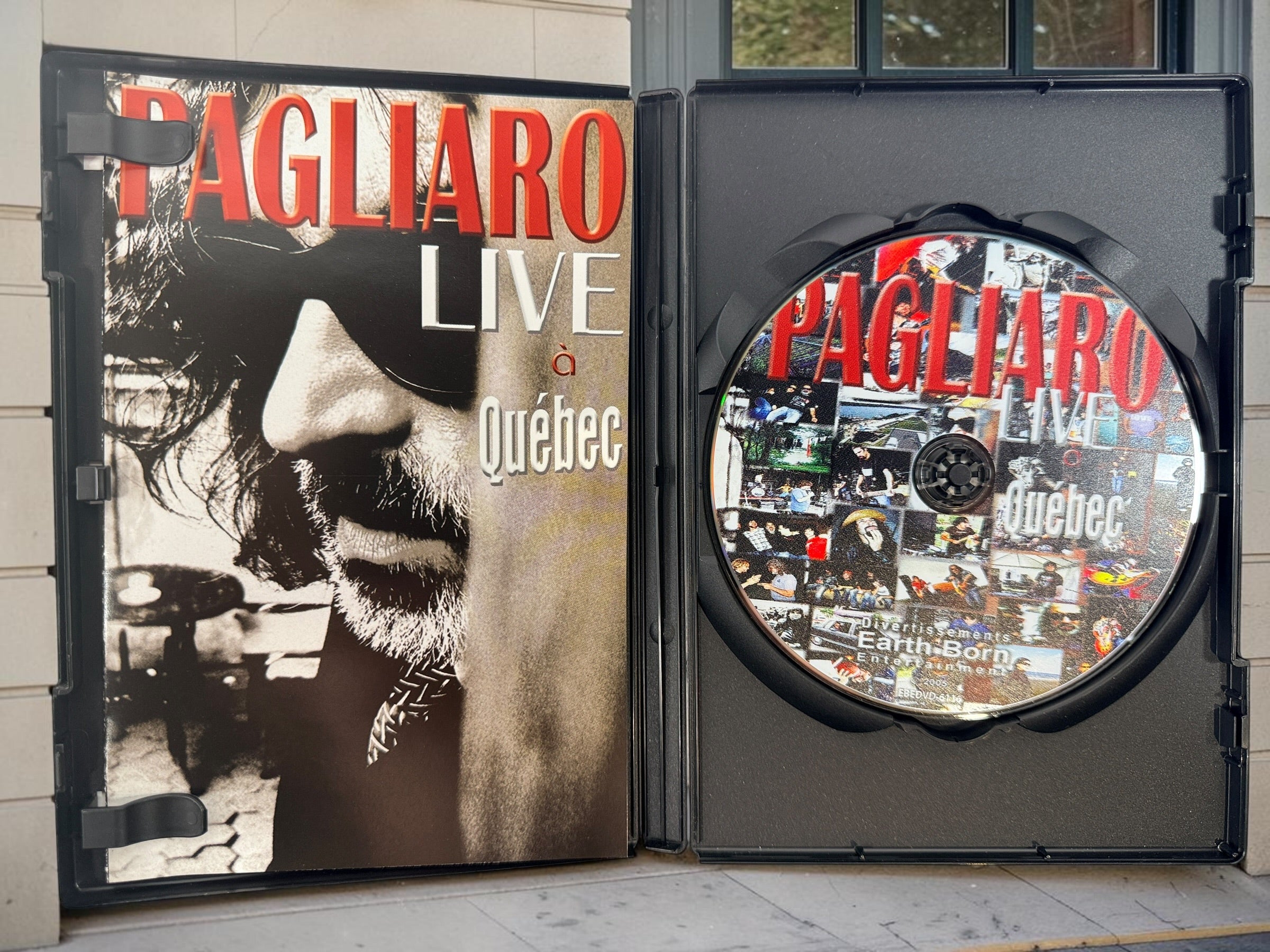 Michel Pagliaro, Live à Québec, 2005 DVD – Signed Copy. – Éco