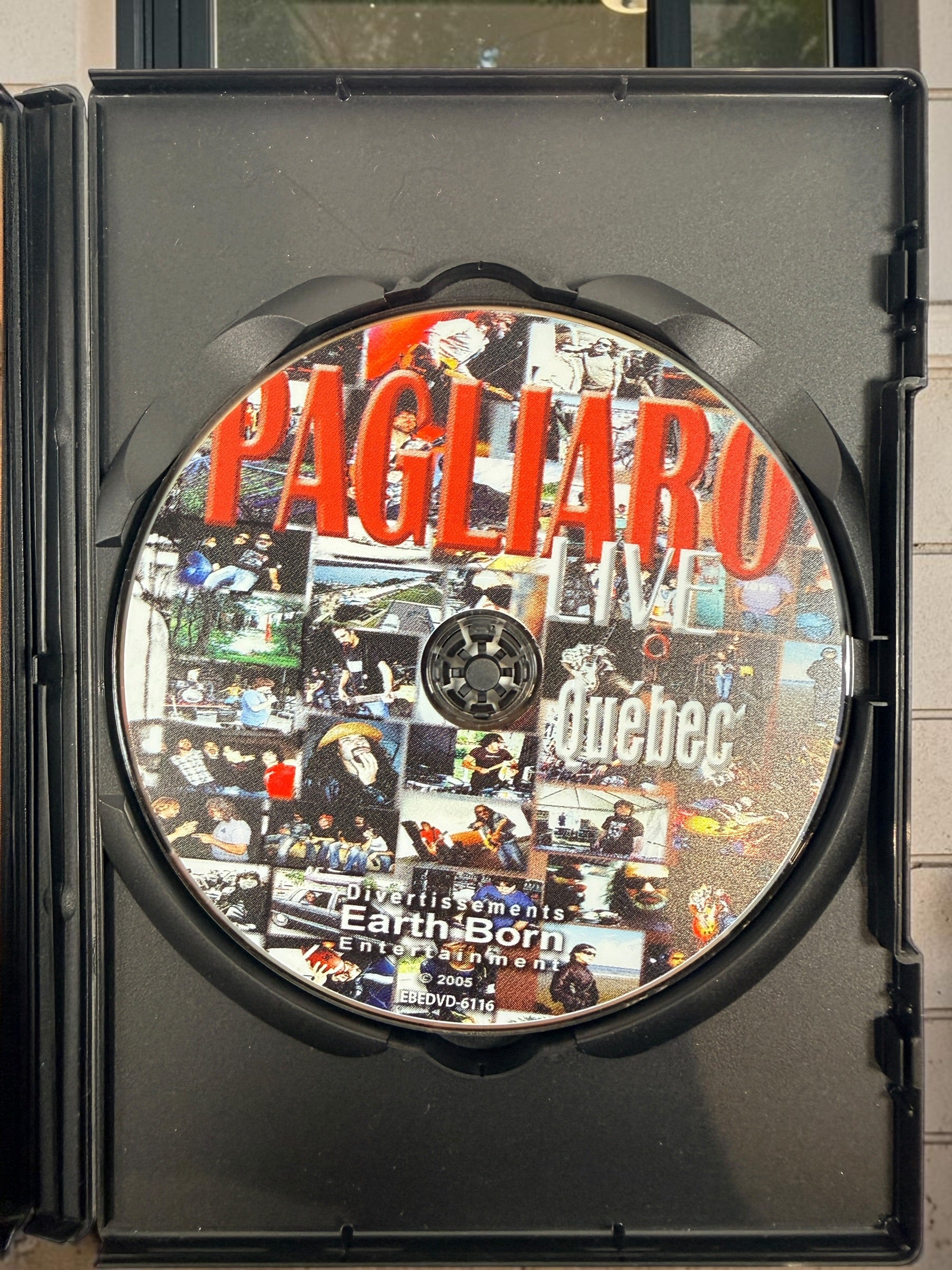 Michel Pagliaro, Live à Québec, 2005 DVD – Signed Copy. – Éco