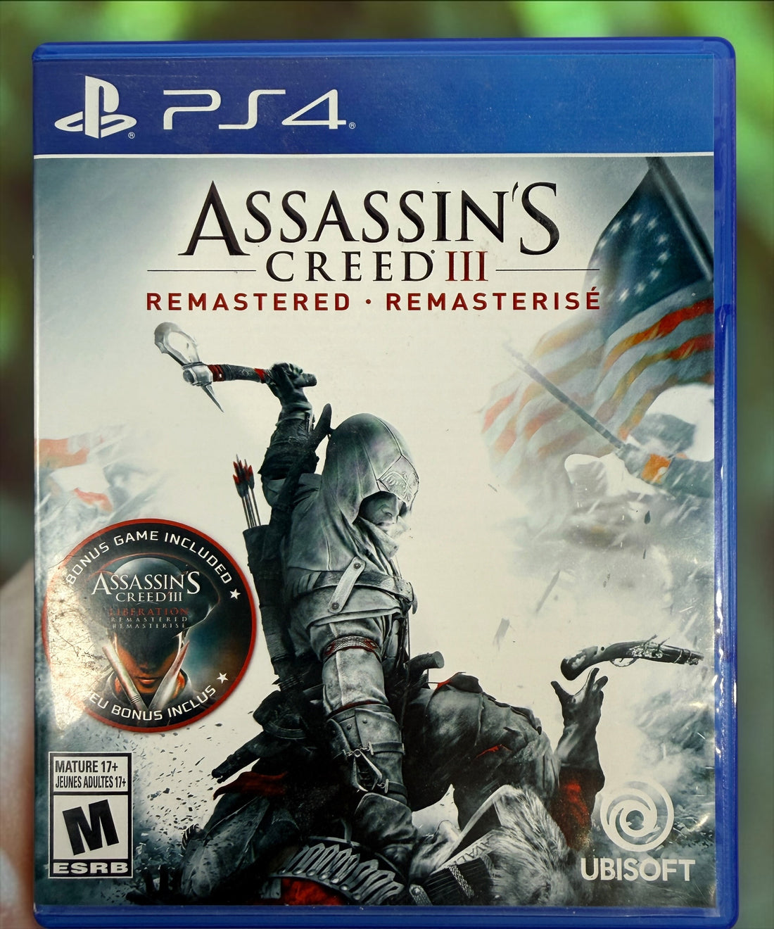 Assassin’s Creed III, Remastered PS4 ,Complete with Liberation.