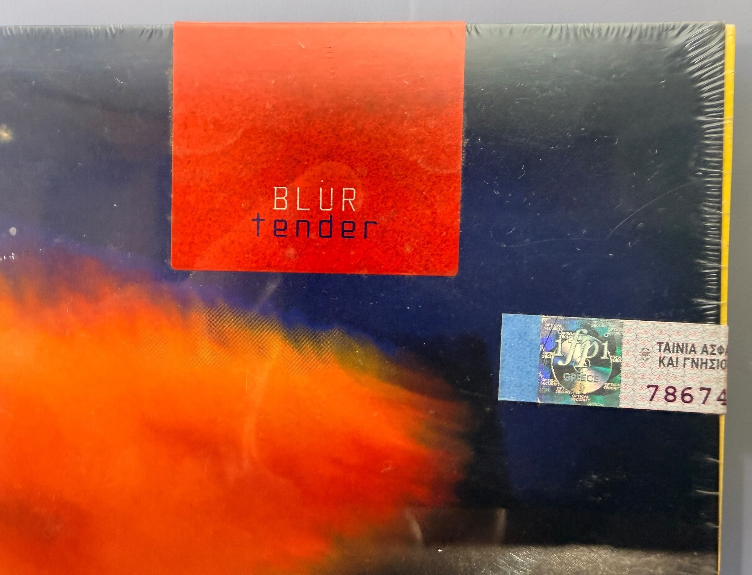 Factory-sealed Blur Tender CD single from 1999 on Food Records/EMI. European pressing featuring Tender, All We Want, and Mellow Jam.