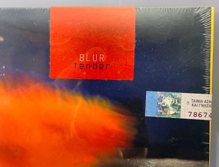 Factory-sealed Blur Tender CD single from 1999 on Food Records/EMI. European pressing featuring Tender, All We Want, and Mellow Jam.