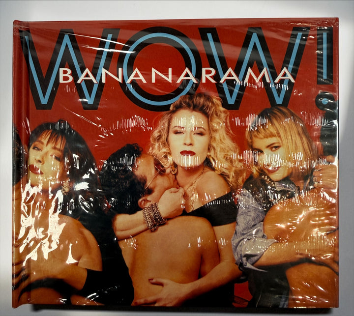 Factory-sealed Bananarama WOW! Deluxe Edition featuring 2 CDs, DVD, 28-page booklet, bonus tracks, remixes, BBC performances and promo videos.