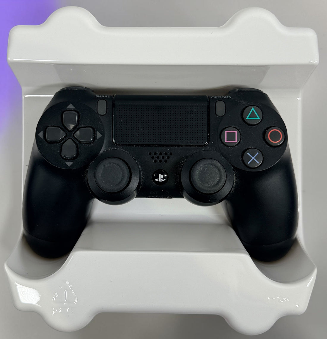 Genuine Sony DualShock 4 V2 wireless PS4 controller complete with original box and inner tray. Tested, fully functional, and ready to play.