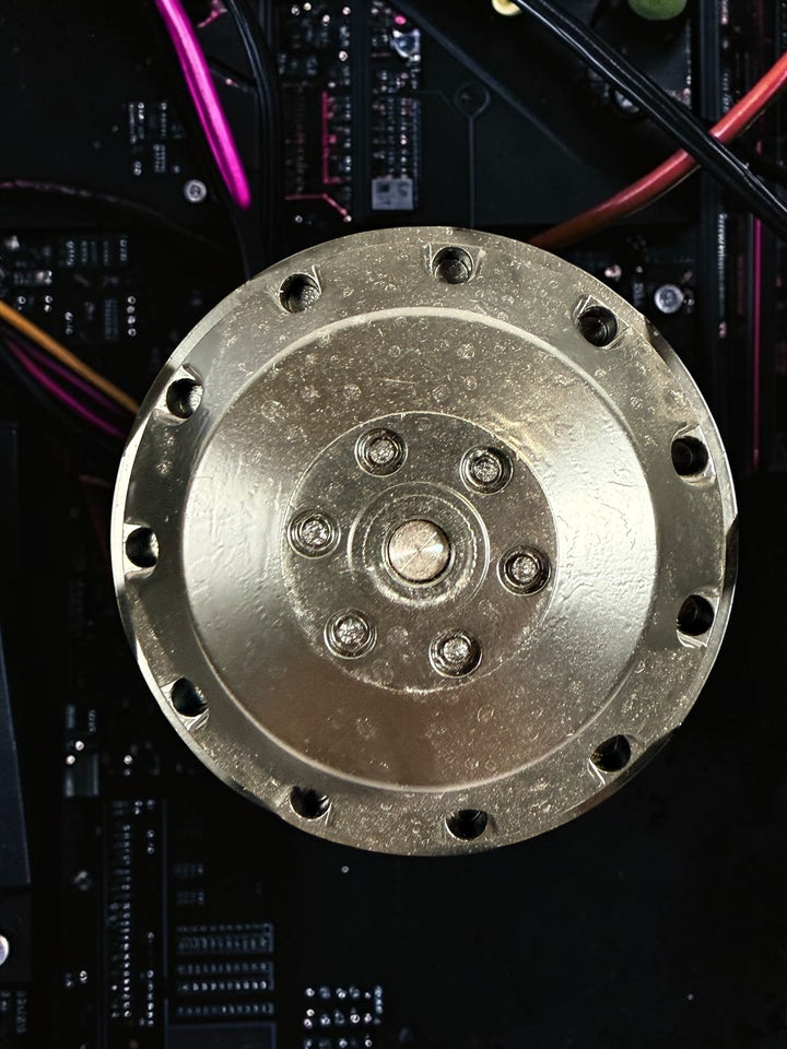 Genuine ebm-papst S2E250-AM08-15 industrial axial fan, 115 V, 165 W, 2700 RPM, manufactured in Germany and supplied in original Kaeser packaging.