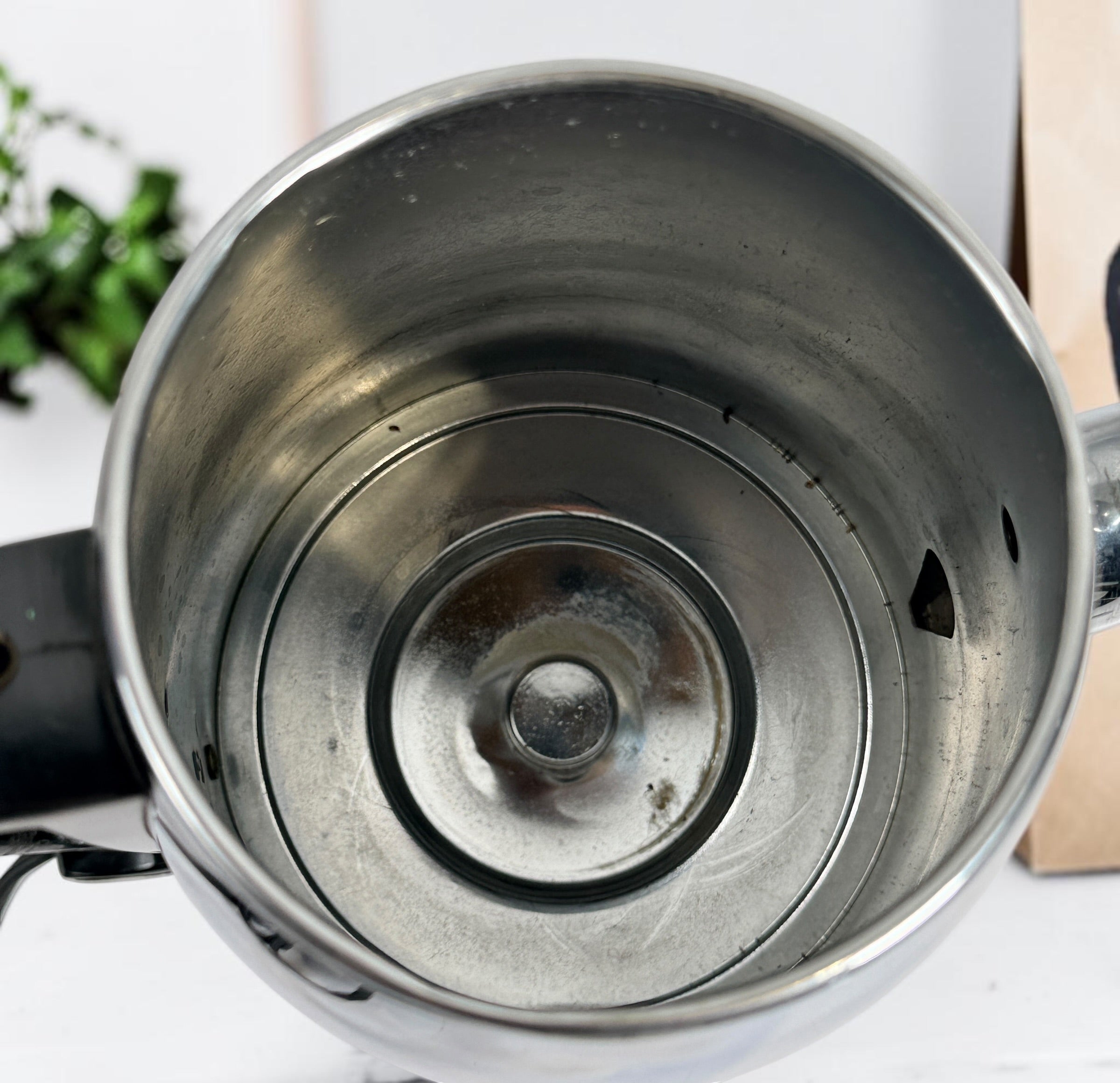 Cafetière à percolation vintage Sunbeam Coffeemaster Deluxe AP18 9 tasses