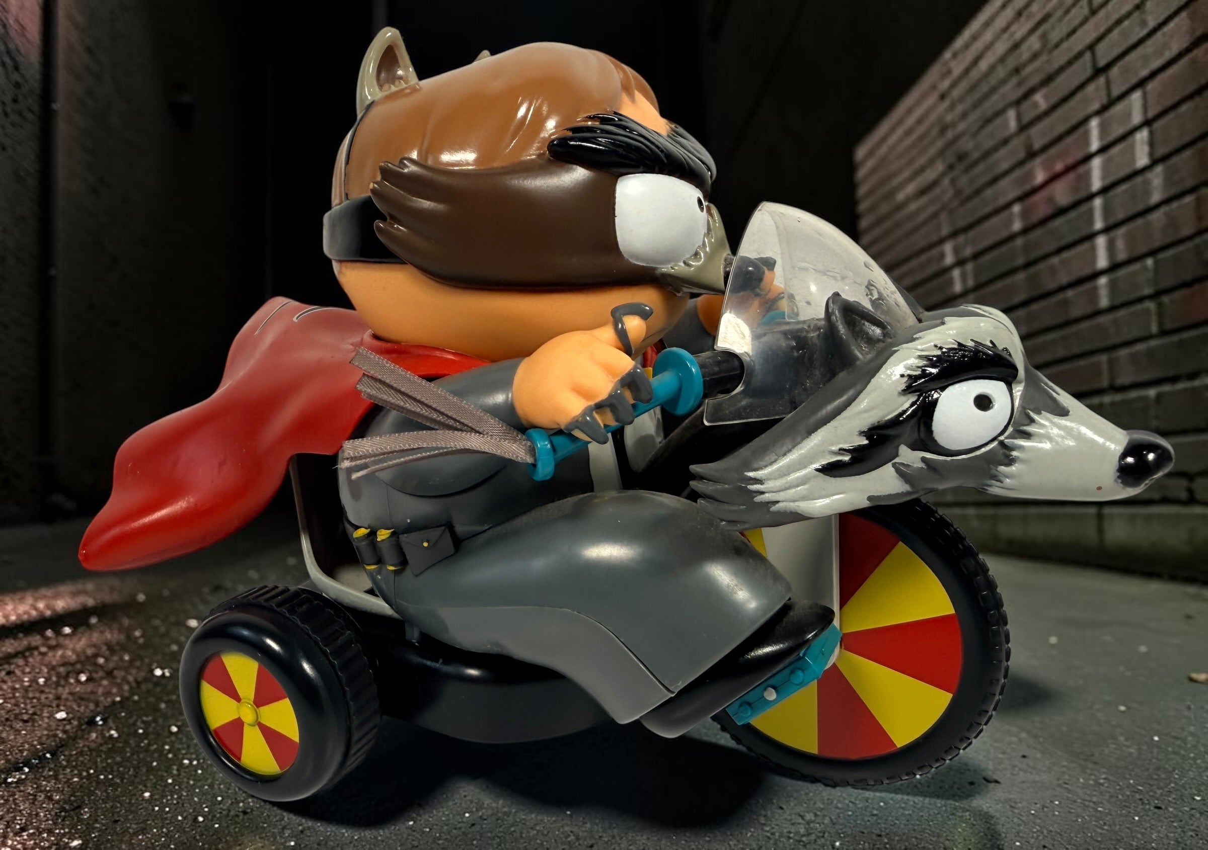 South Park RC Coon Mobile Cartman collectible from 2017. Untested and sold as-is with missing rear battery cover. Official Comedy Partners item.