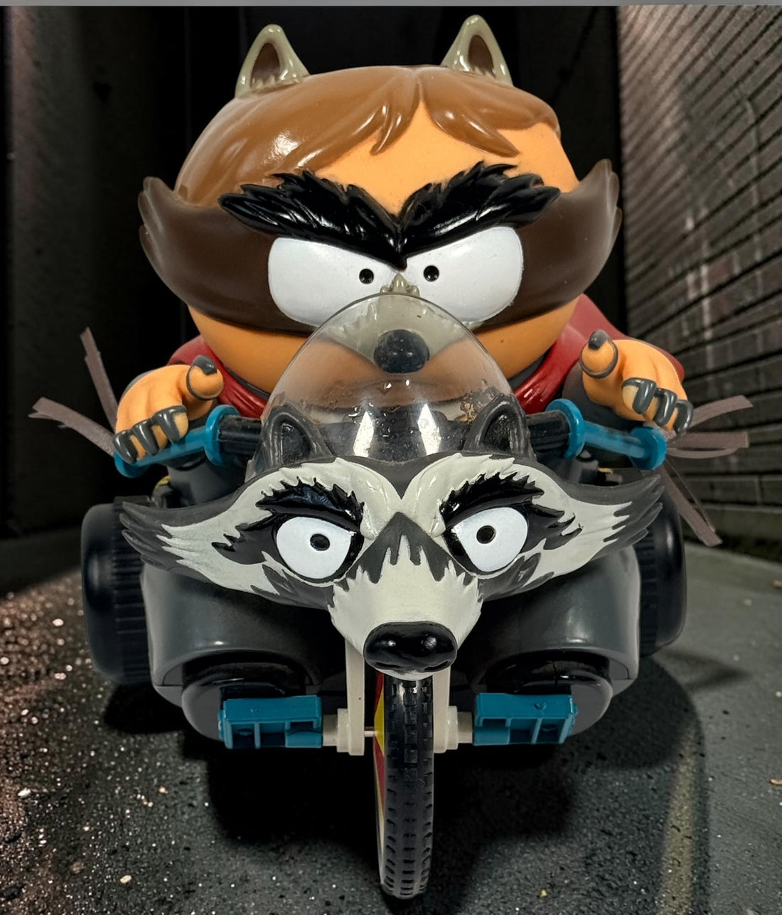 South Park RC Coon Mobile Cartman collectible from 2017. Untested and sold as-is with missing rear battery cover. Official Comedy Partners item.