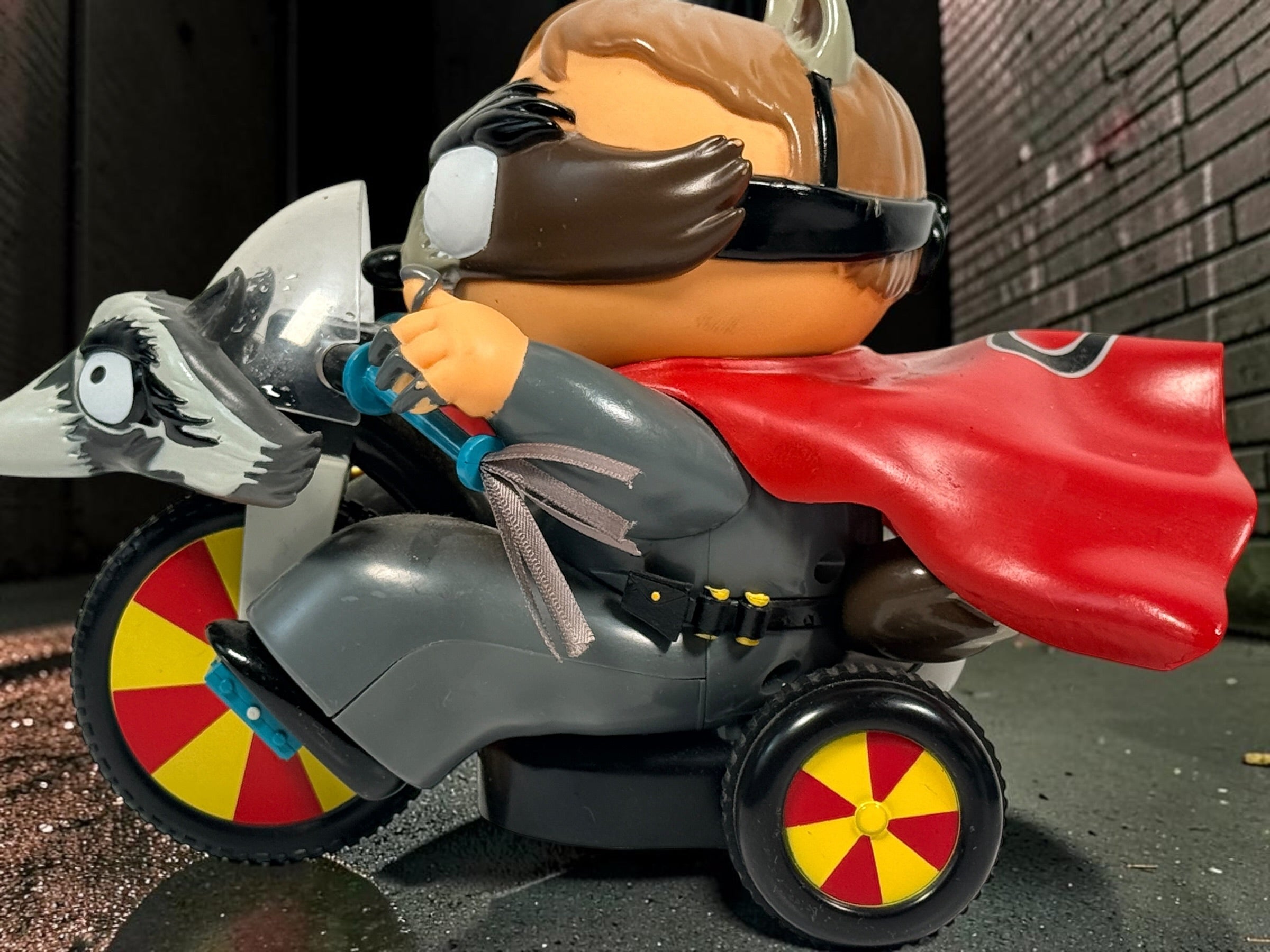 South Park RC Coon Mobile Cartman collectible from 2017. Untested and sold as-is with missing rear battery cover. Official Comedy Partners item.