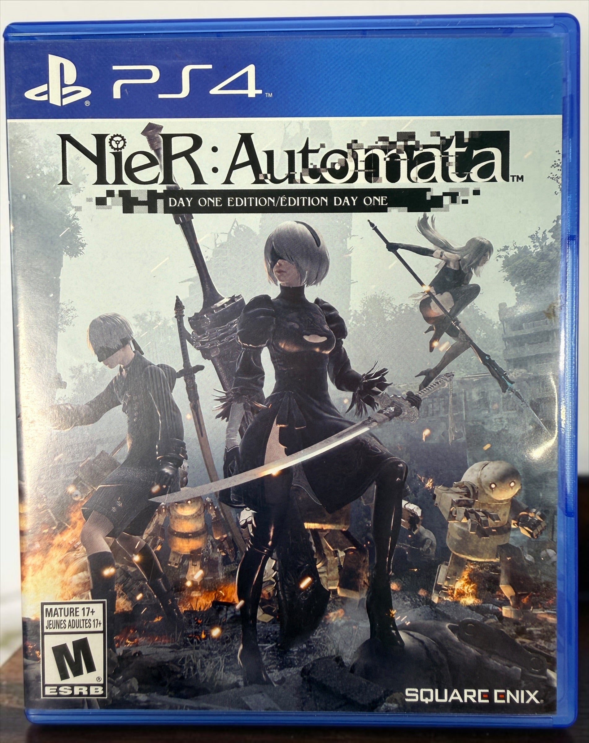 NieR: Automata Day One Edition for PS4, 2017 Square Enix release with original case, game disc and inserts. Used in good overall condition