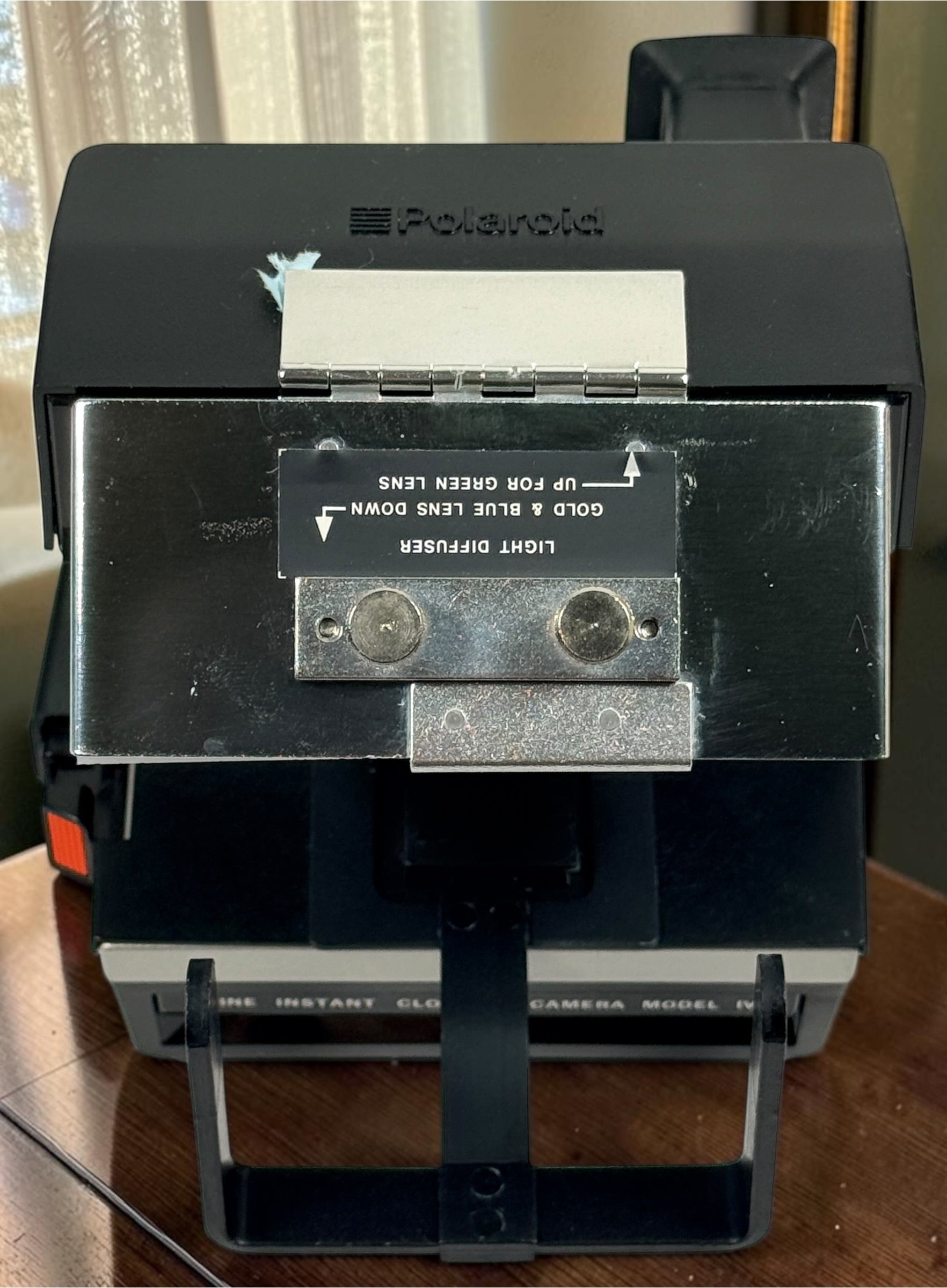 Vintage Lester A. Dine Model IV Polaroid dental close-up camera with case, 3 lenses, accessories and instructions. Untested and sold as-is.