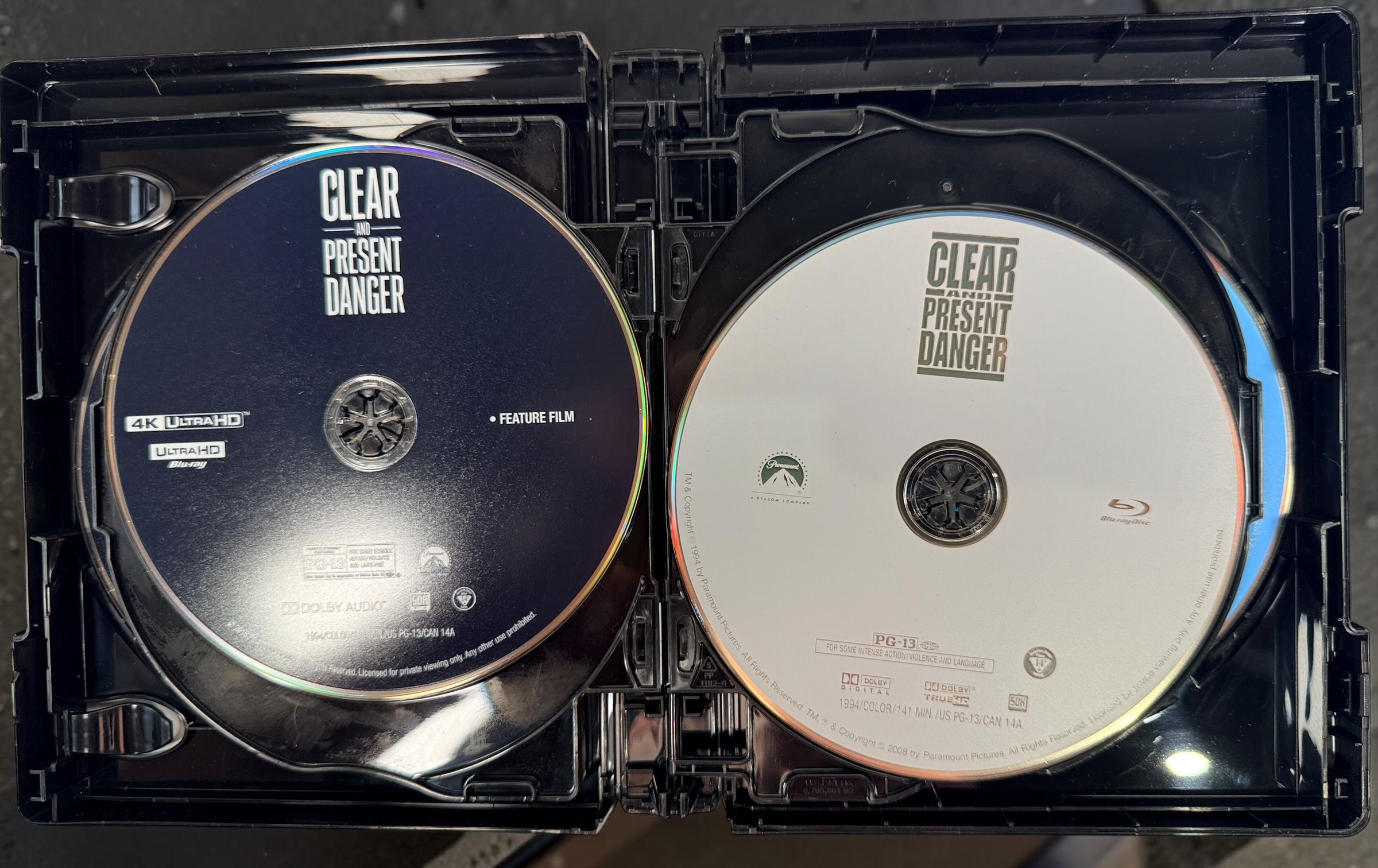 Jack Ryan 5-Film Collection on 4K UHD and Blu-ray. Complete 10-disc Paramount set featuring all five Jack Ryan films.