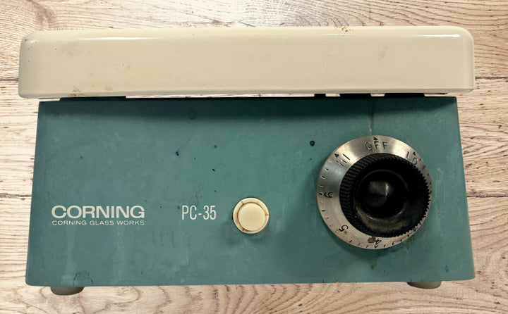 Corning PC-35 Laboratory Hot Plate, 600W Vintage Electric Heater.