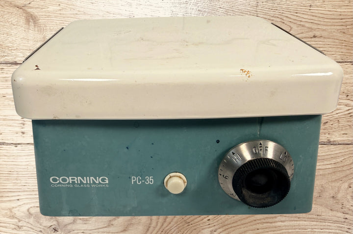 Corning PC-35 Laboratory Hot Plate, 600W Vintage Electric Heater.
