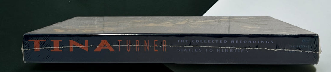 Factory-sealed Tina Turner The Collected Recordings 1994 Capitol 3-CD box set featuring 48 remastered tracks. Rare collectible long-box edition