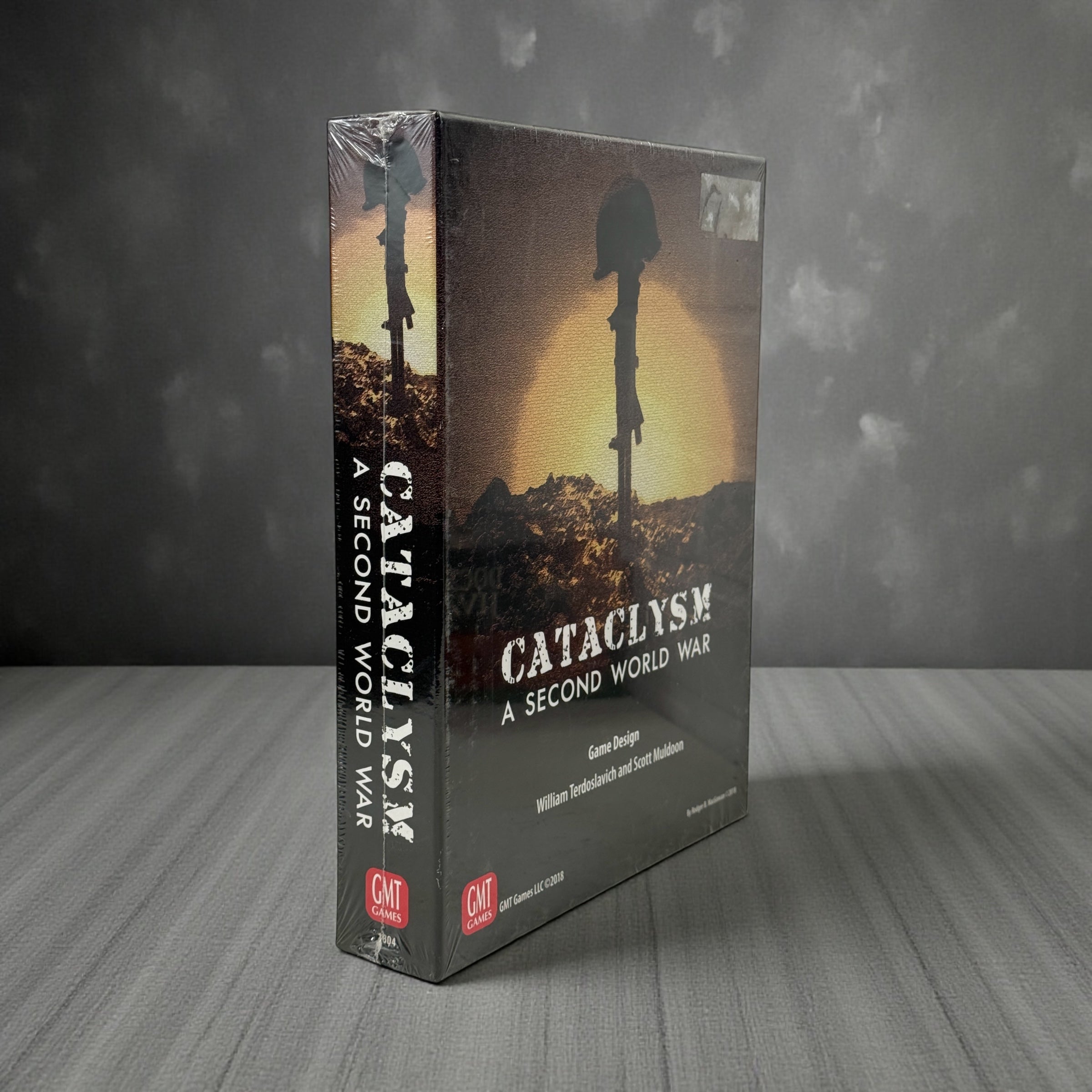 Sealed GMT Cataclysm grand strategy WWII board game. Collector-grade 2018 print with mounted maps and counters. Rare sealed copy. Ships from Canada.